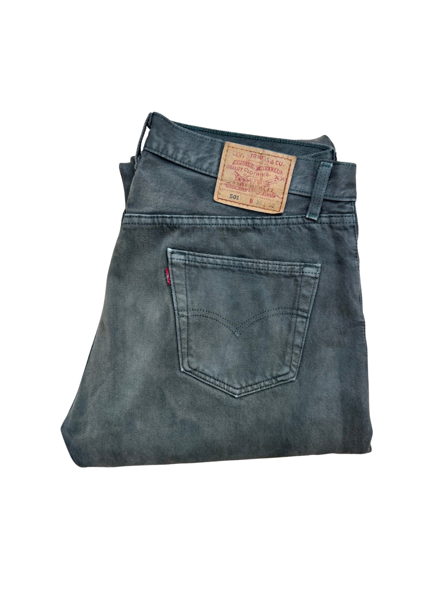 Levi’s 501 – Faded Olive Twill (36x32) - Shinka