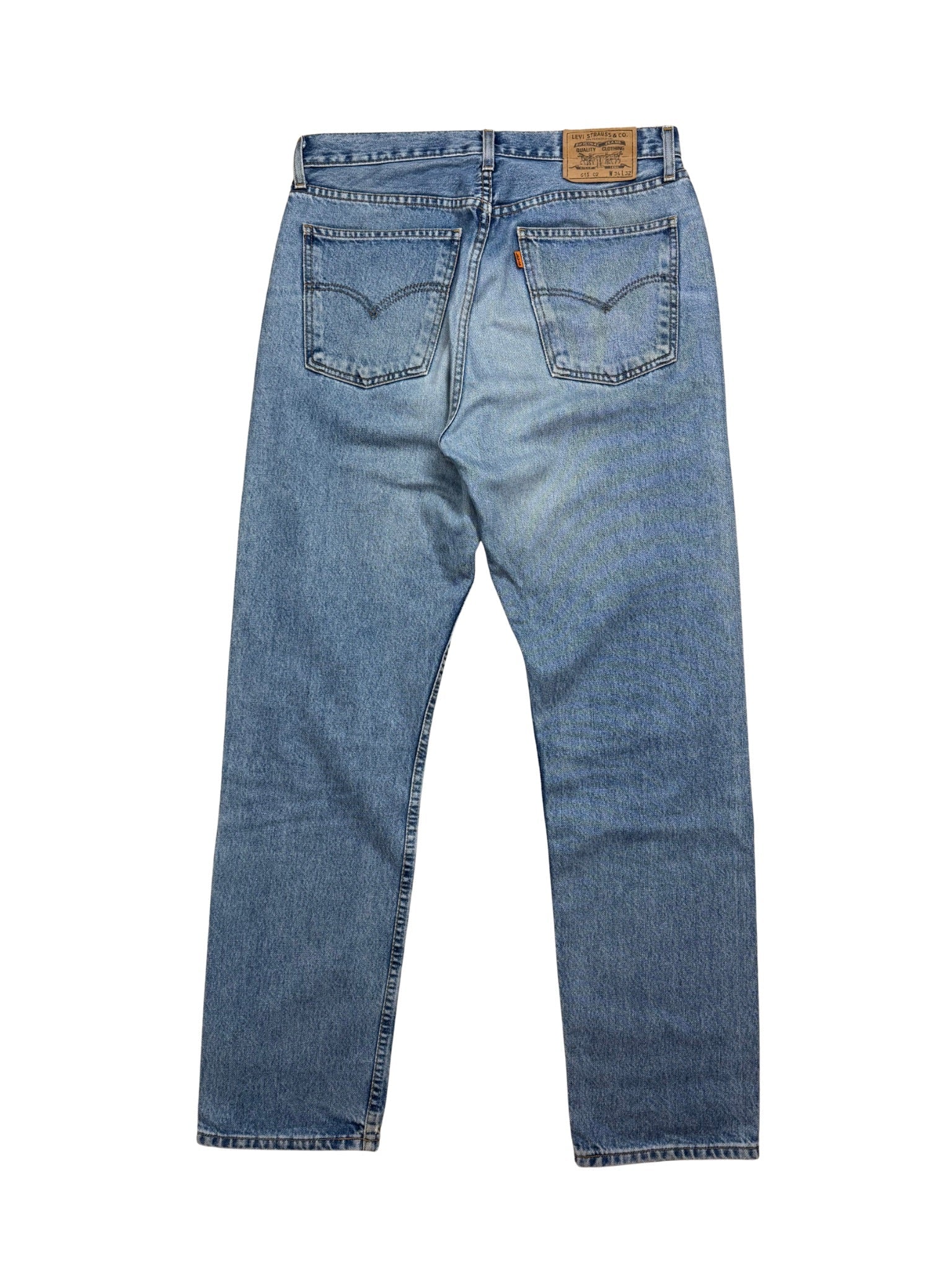 Levi’s 501 Orange Tab – Made in USA (90s Light Wash) (33x31) - Shinka
