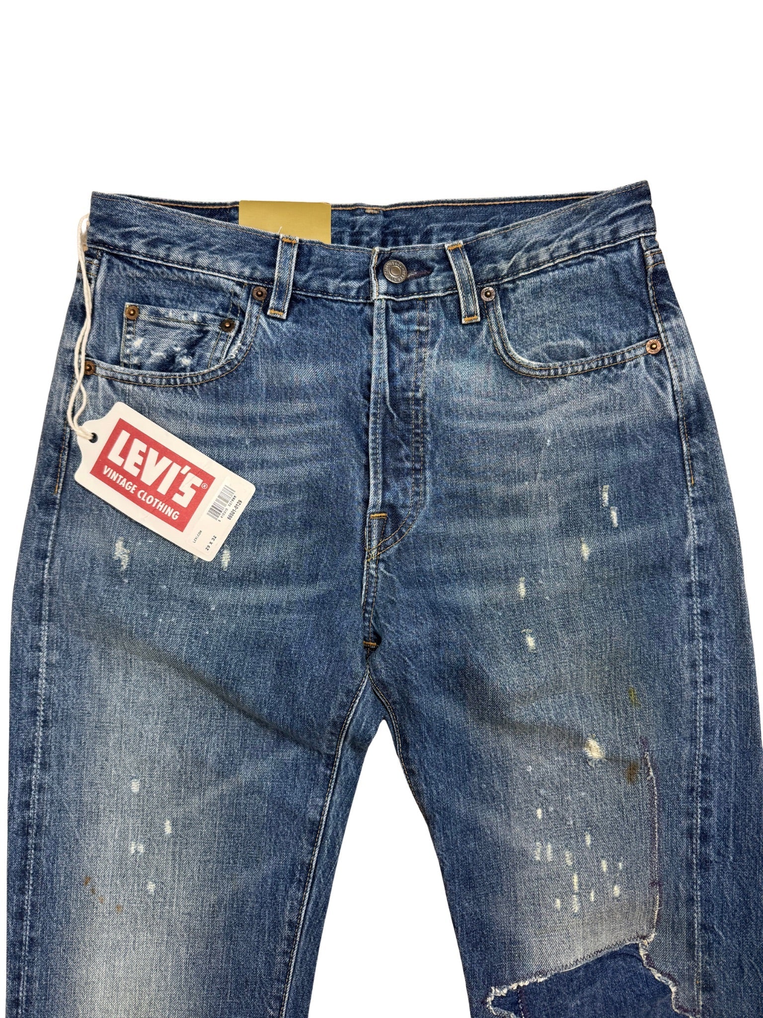 Levi’s Vintage Clothing 501® 1955 Reissue – Selvedge Repair Wash (W29 L32) - Shinka