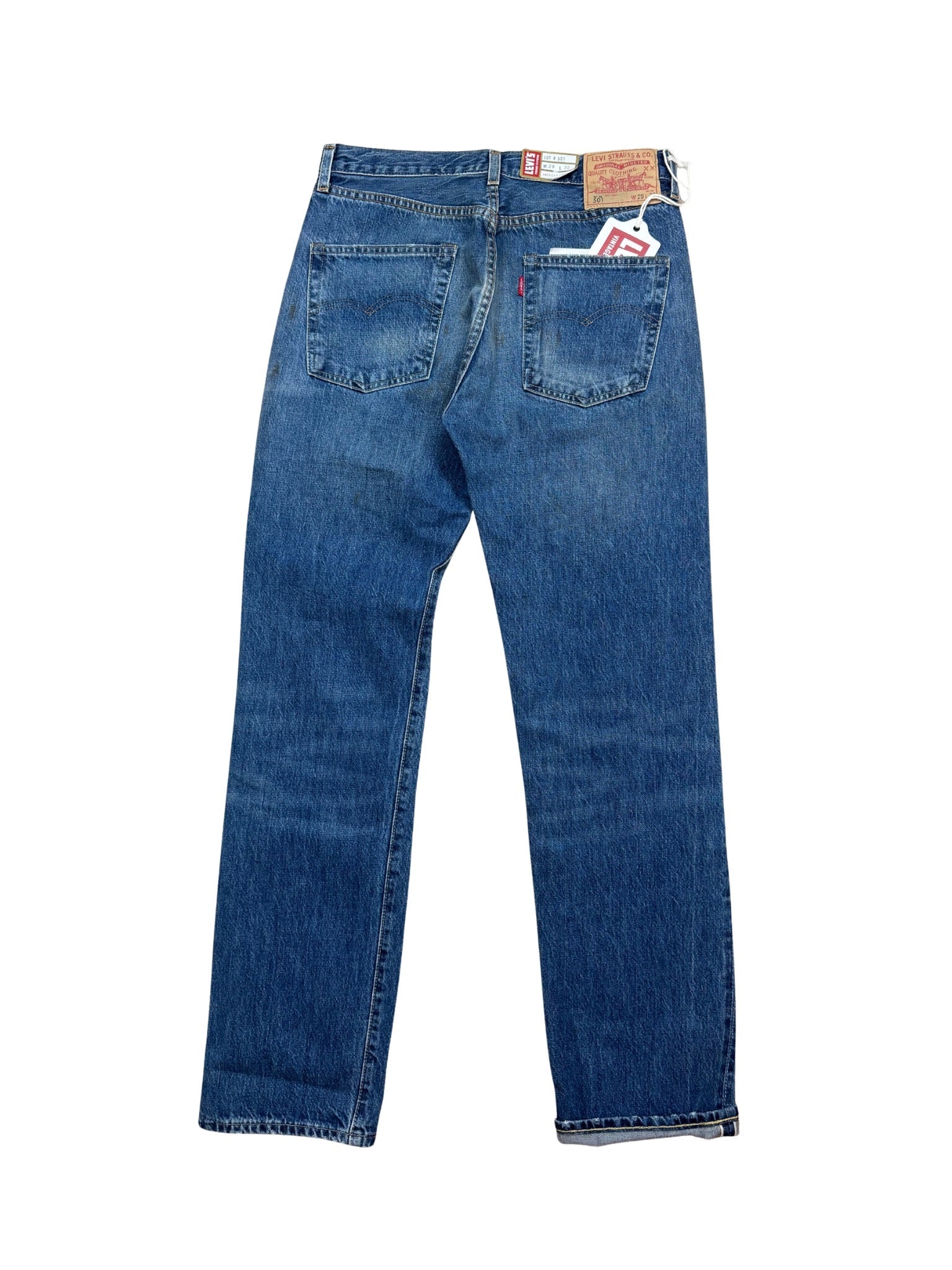 Levi’s Vintage Clothing 501® 1955 Reissue – Selvedge Repair Wash (W29 L32) - Shinka