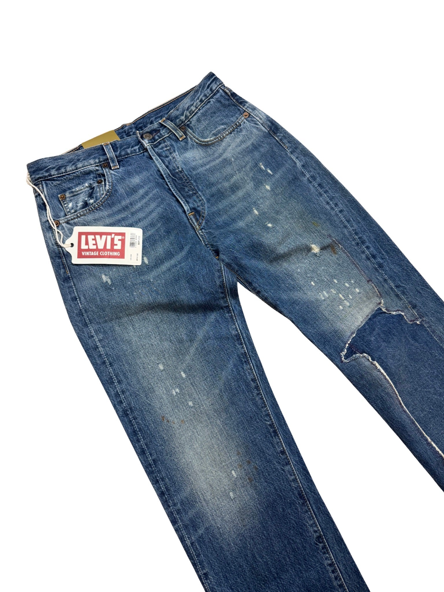 Levi’s Vintage Clothing 501® 1955 Reissue – Selvedge Repair Wash (W29 L32) - Shinka