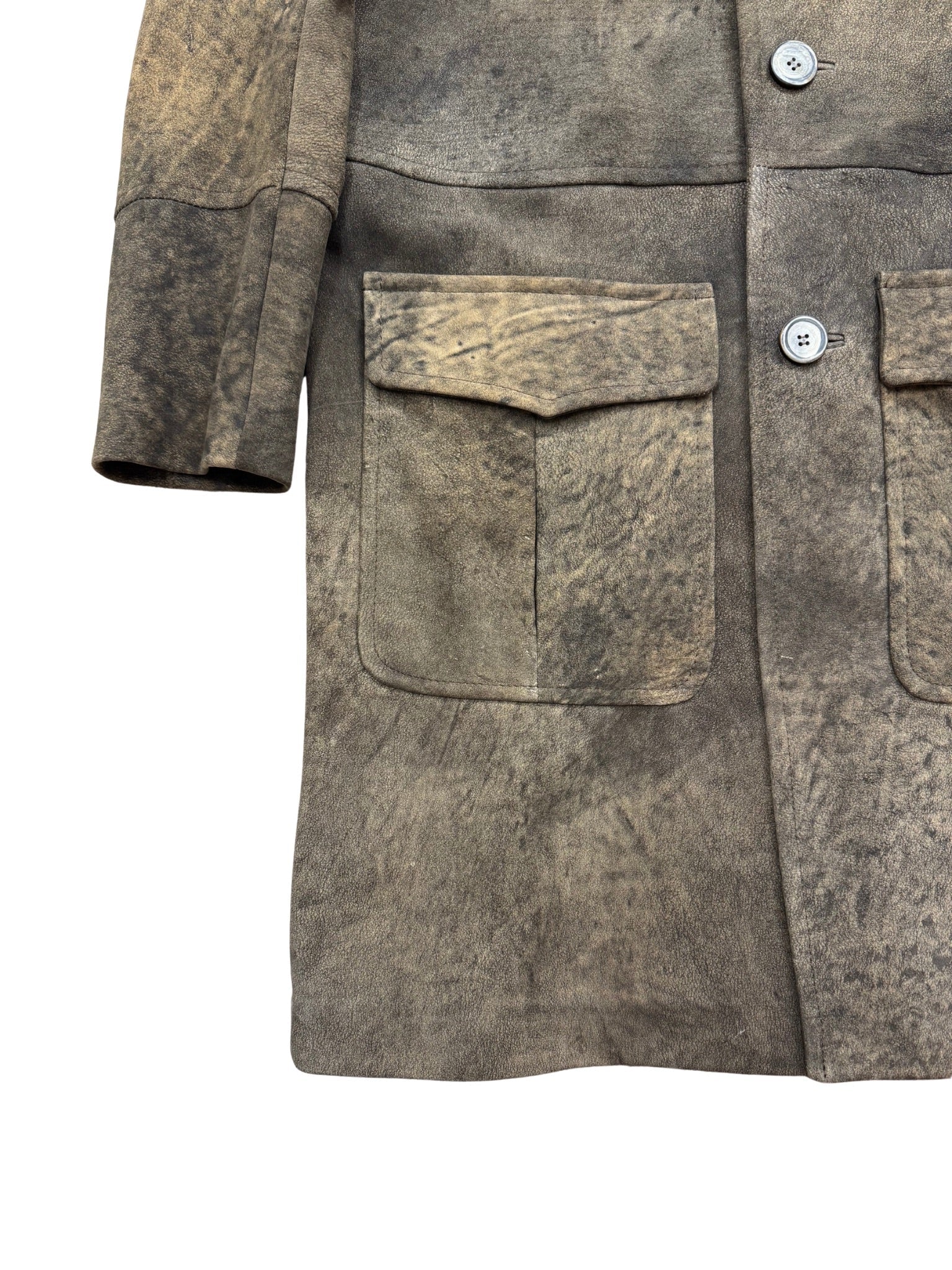Meindl Chamois Leather Work Coat – 1960s (L) - Shinka