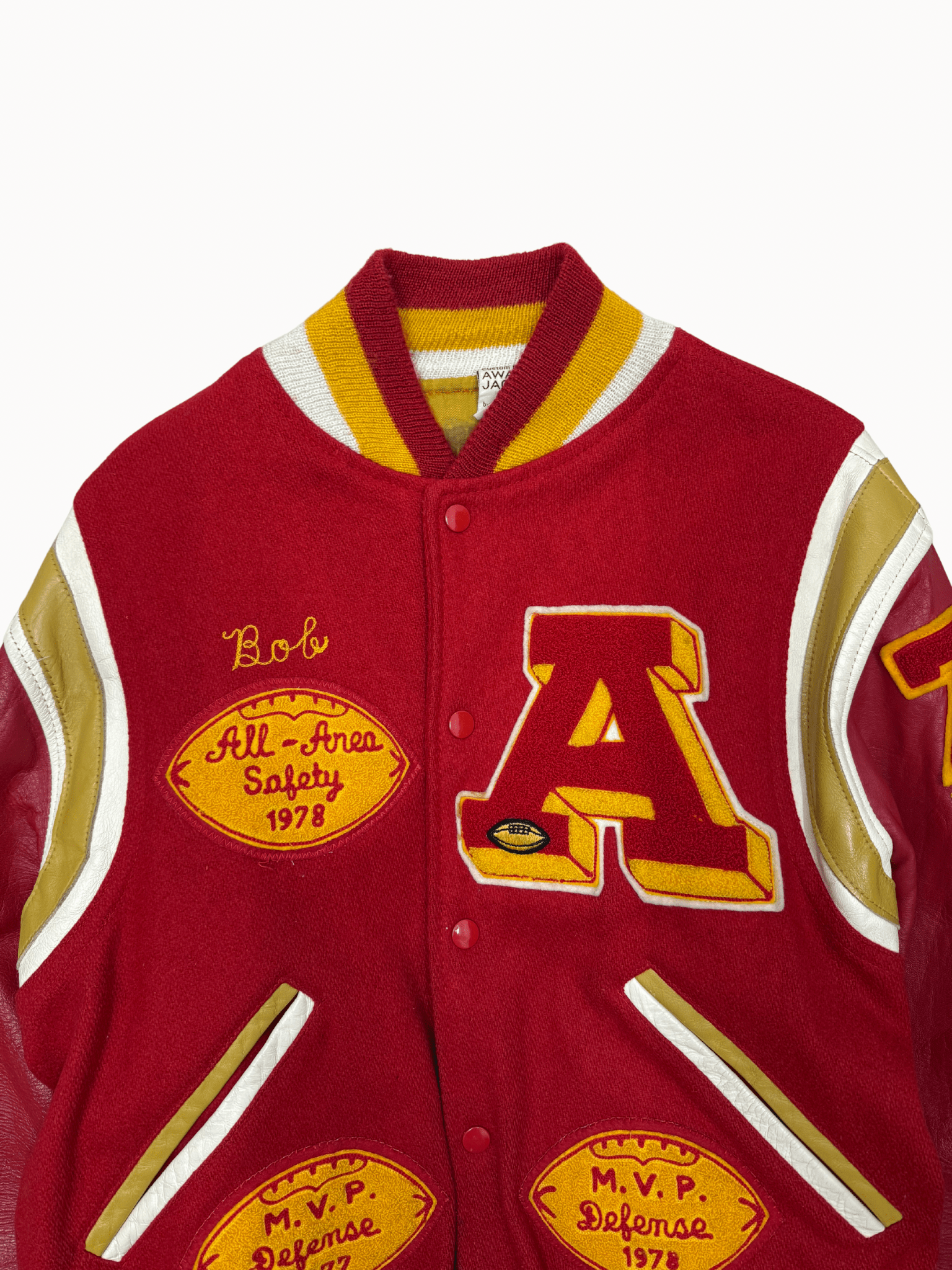 M.V.P. Award Varsity Jacket – Bob Novorita 72, 1977/78 (L) - Shinka