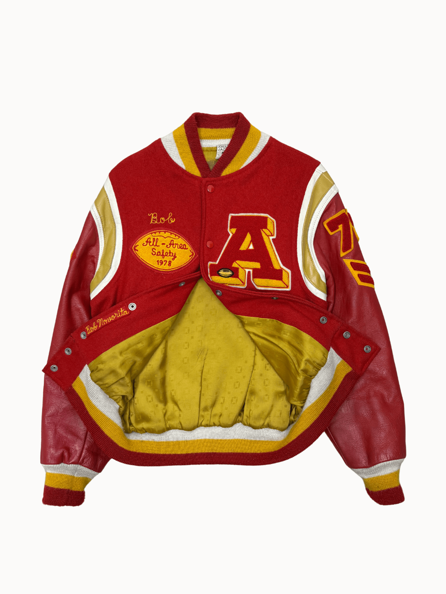 M.V.P. Award Varsity Jacket – Bob Novorita 72, 1977/78 (L) - Shinka