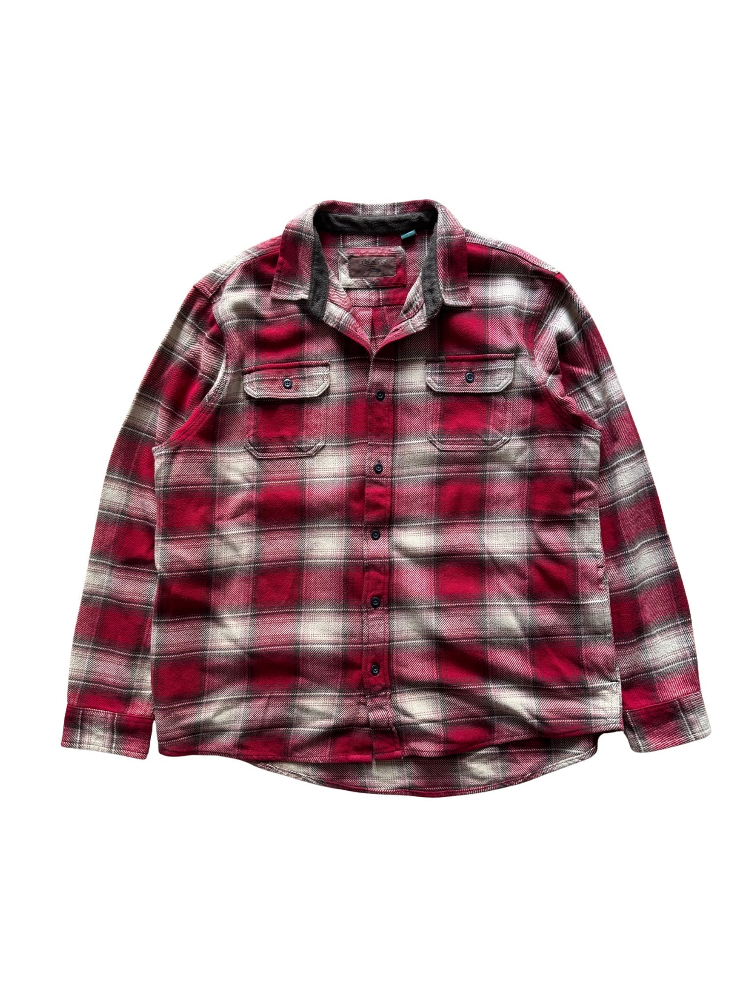 Orvis Heavy Flannel – Red Check (XXL) - Shinka