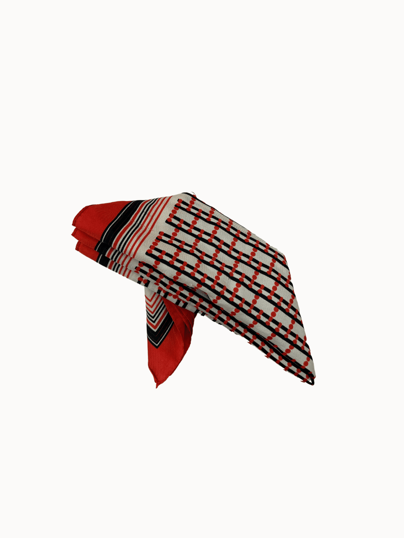 Pocket Square red - Shinka
