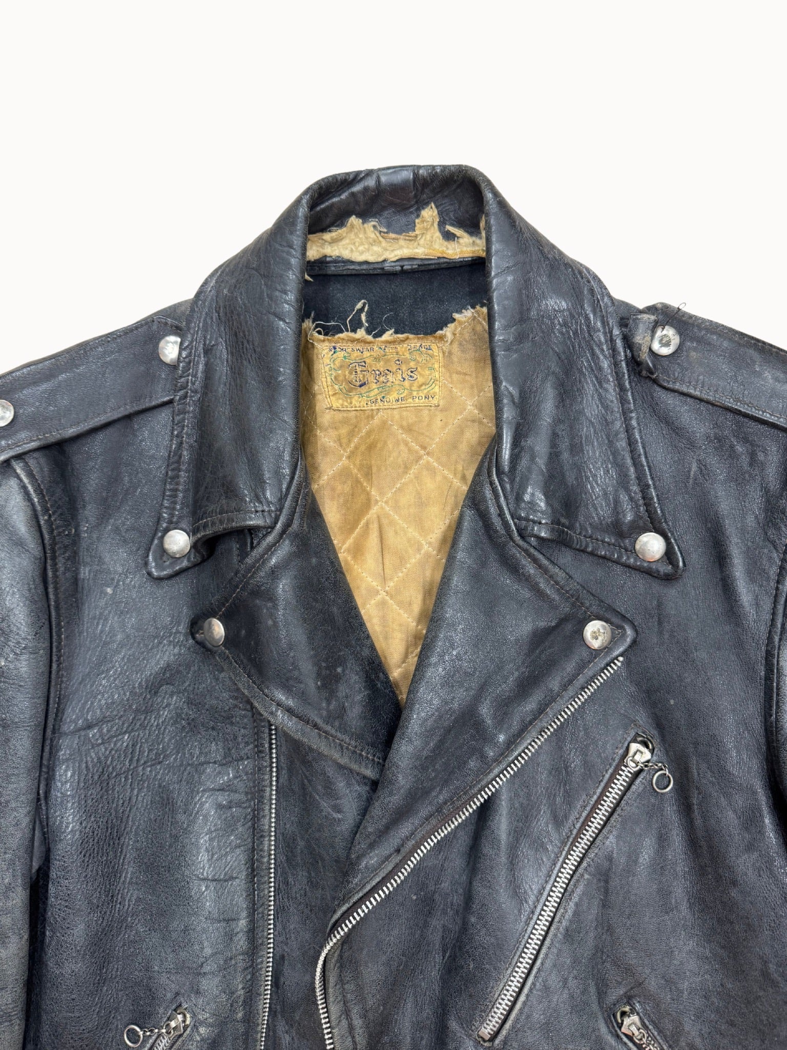 Rare 1940‘s Grais Leather Jacket (M) - Shinka