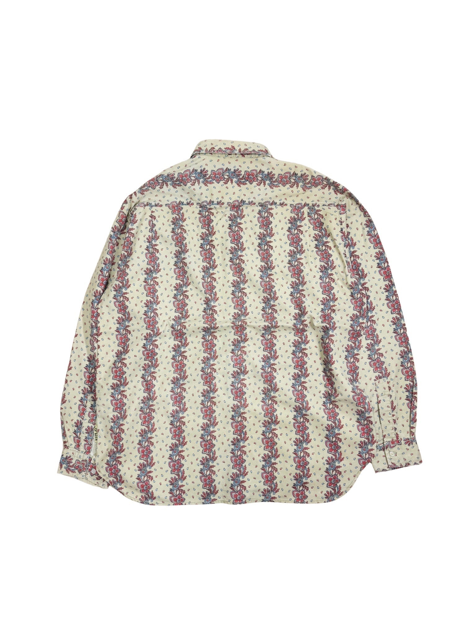 Replay Paisley Stripe Shirt – Vintage 90s (XL) - Shinka