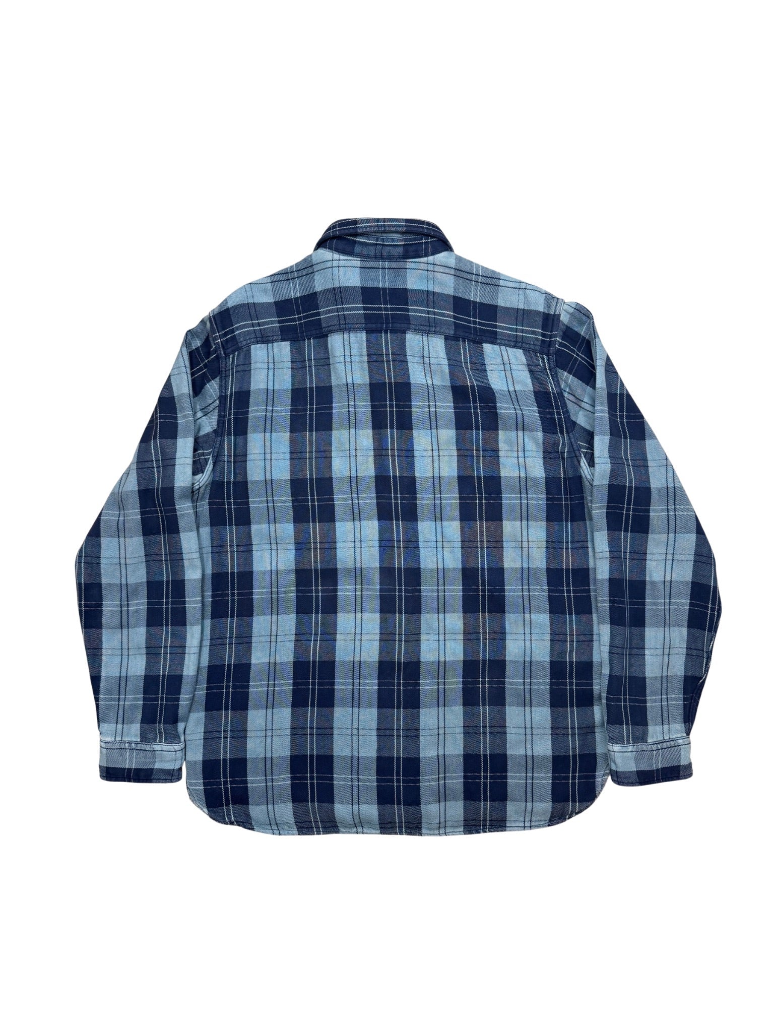 RRL “Indigo Plaid Double - Faced Workshirt” - Shinka