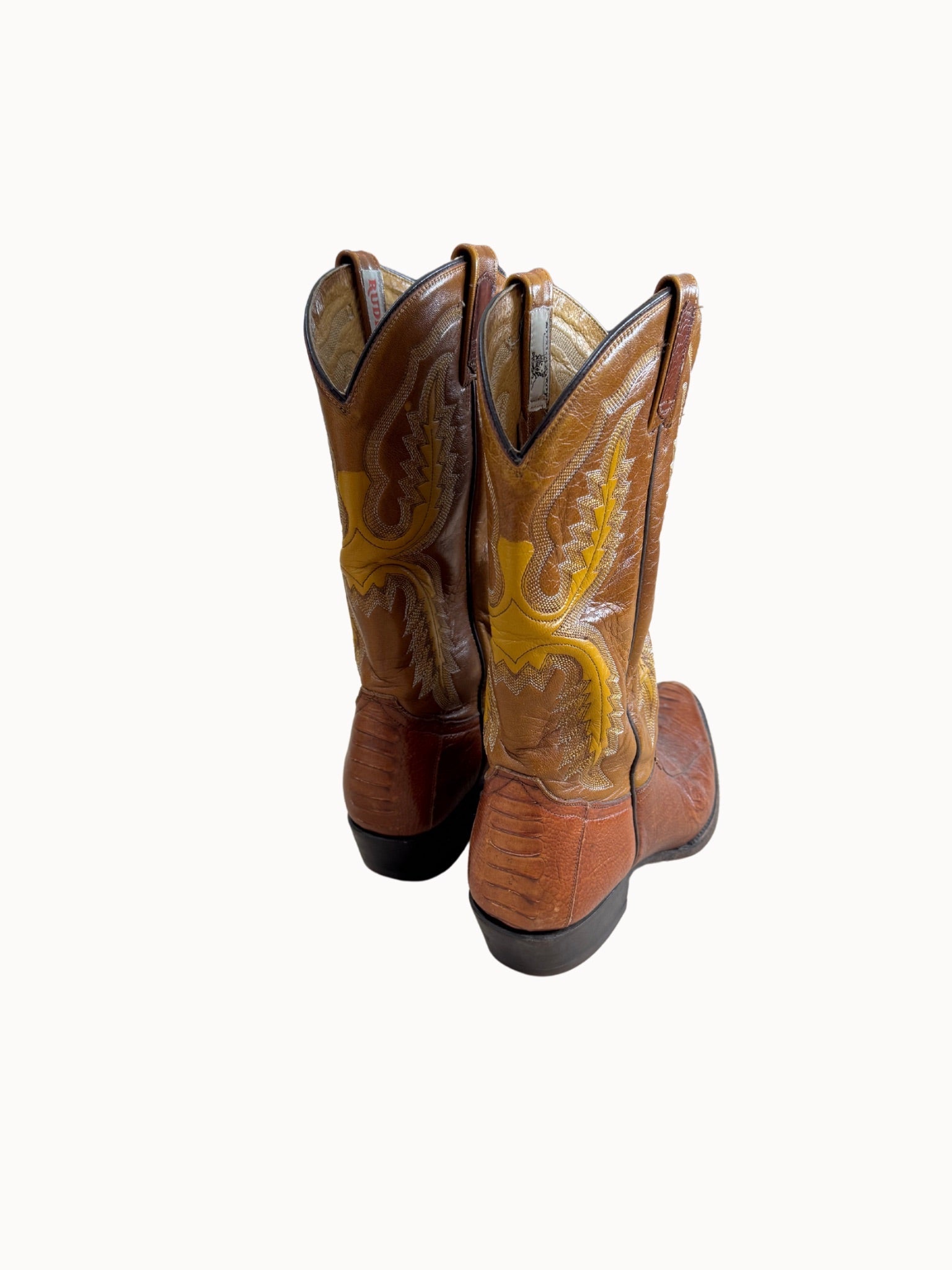 Rudel Vintage Western Boots (43.5) - Shinka