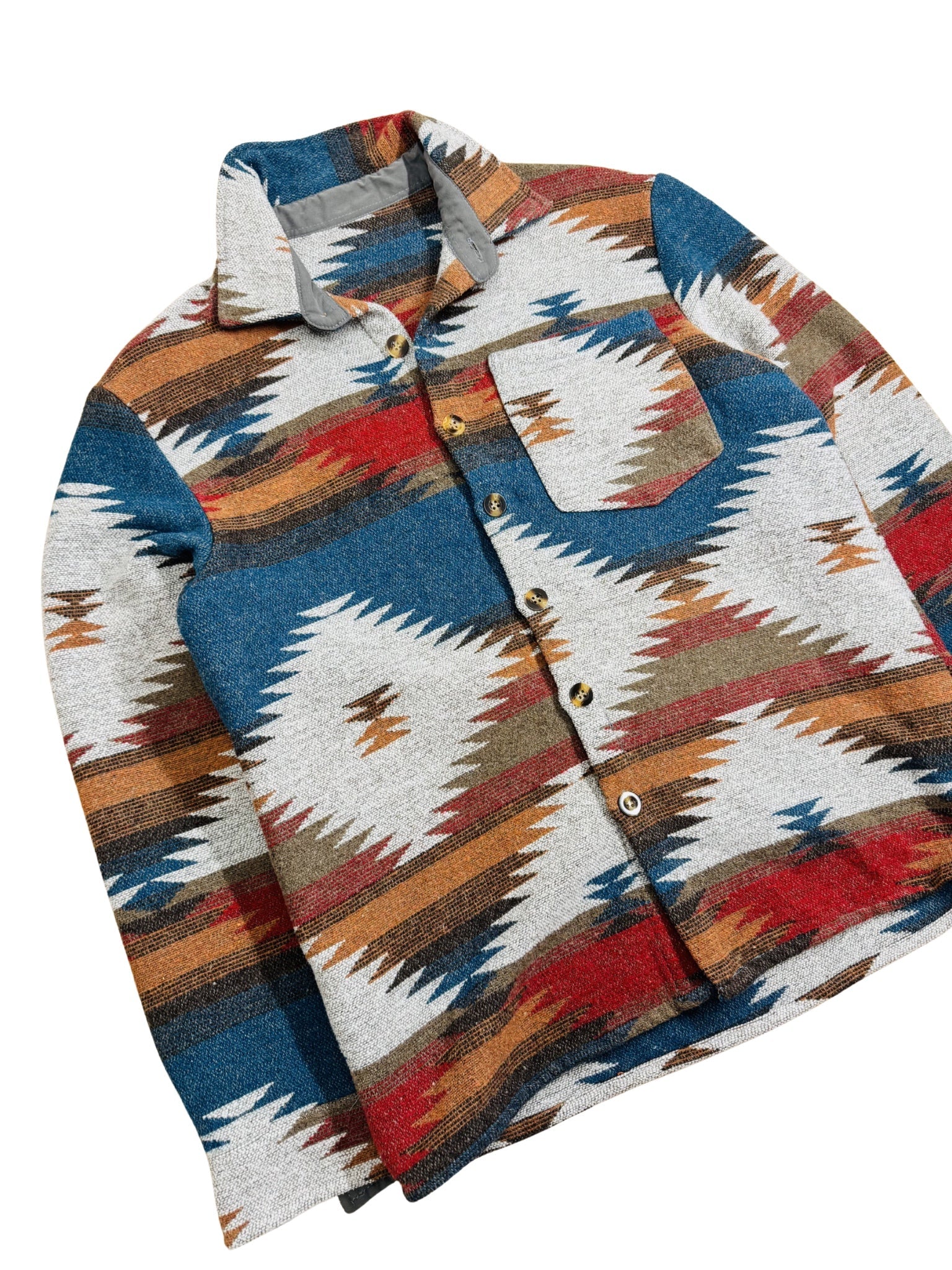 Southwestern Woven Shirt — (M) - Shinka