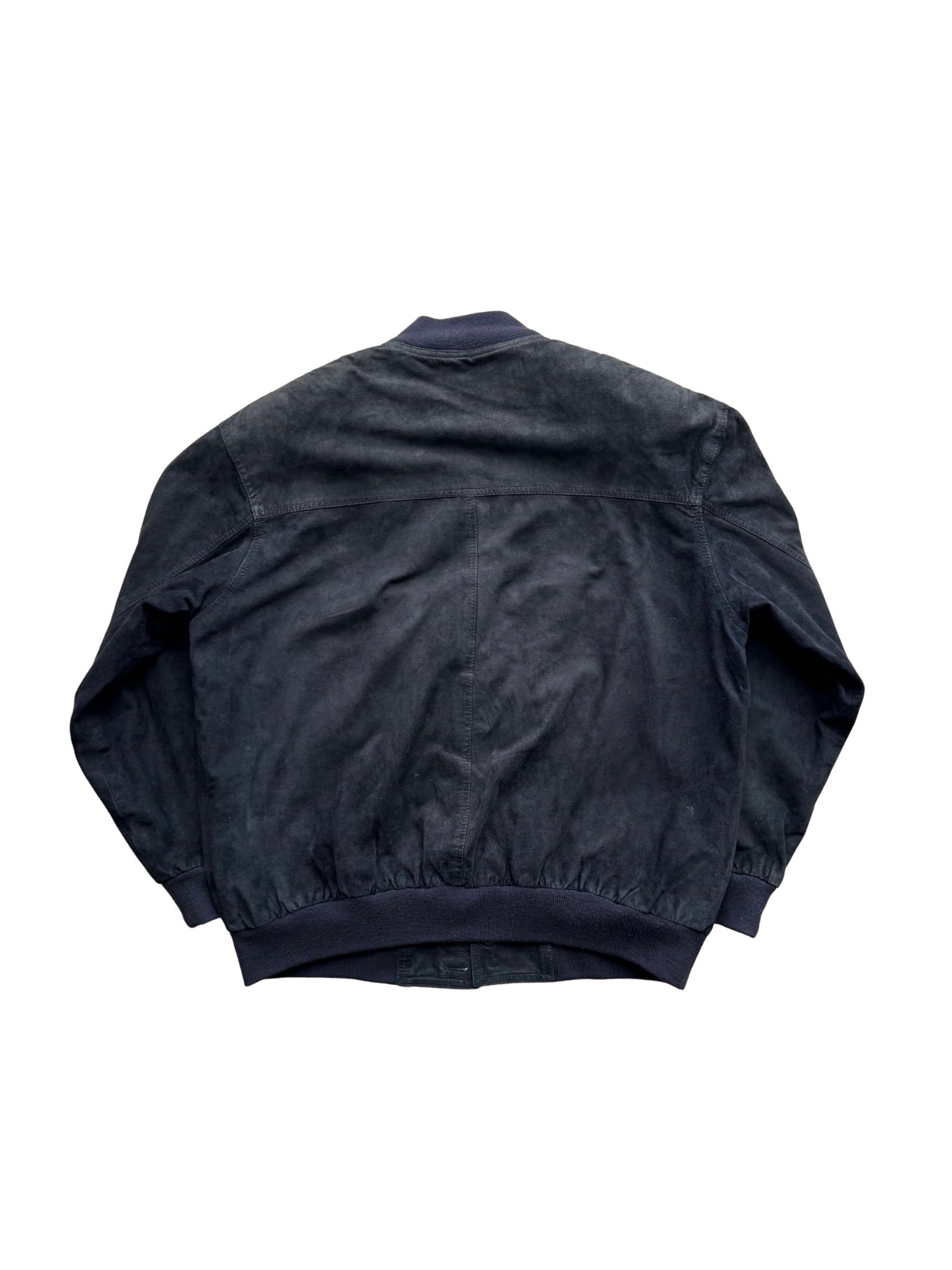 Suede Bomber Jacket – 1980s (L) - Shinka