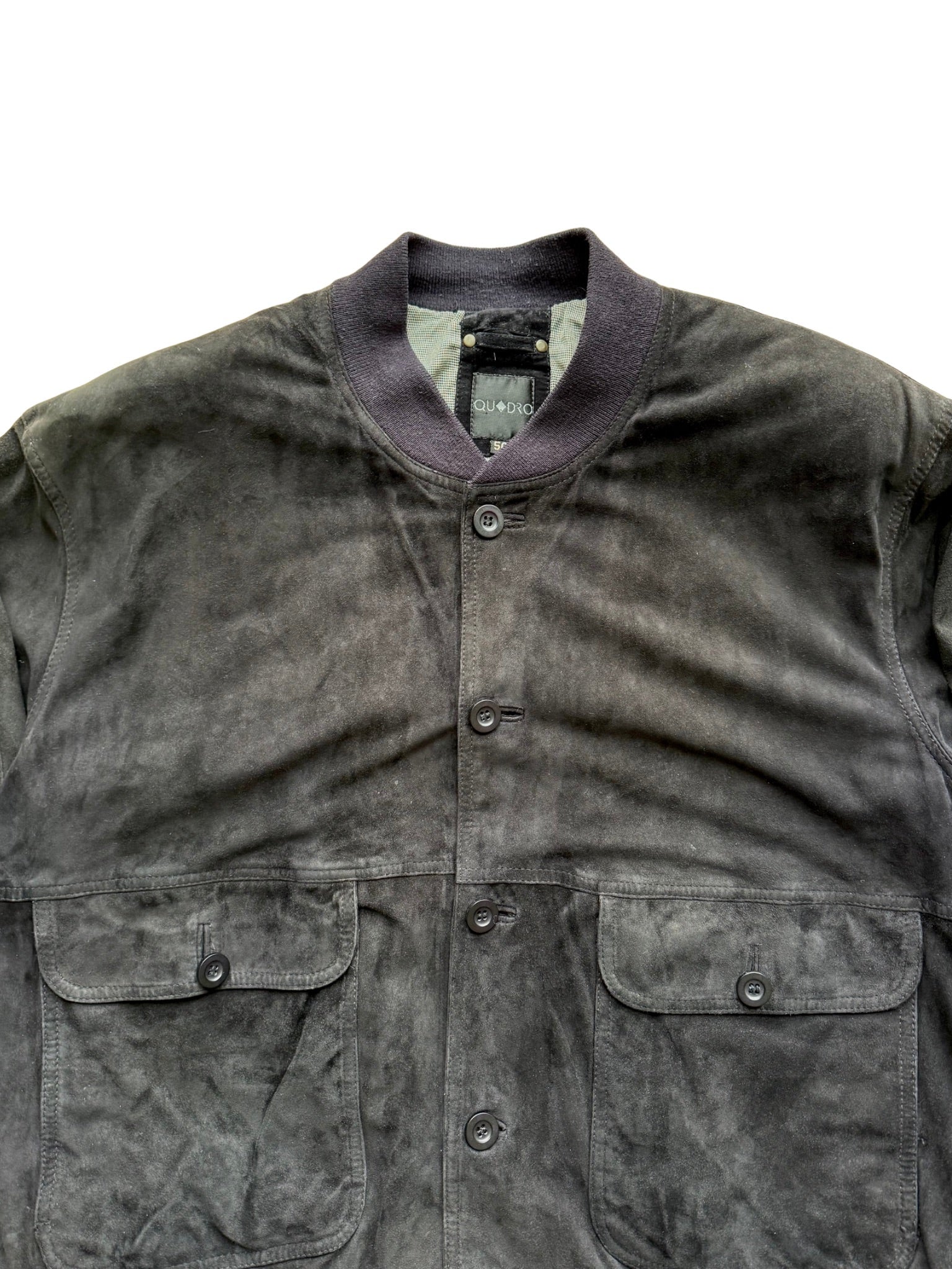 Suede Bomber Jacket – 1980s (L) - Shinka