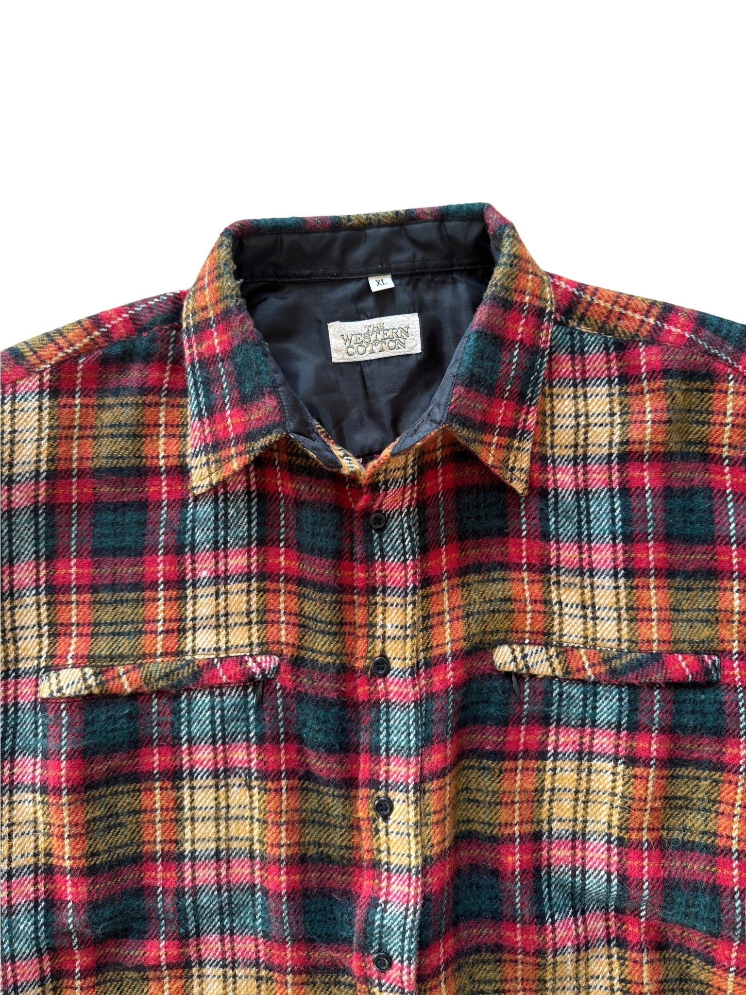 The Western Cotton Flannel Shirt (XL) - Shinka