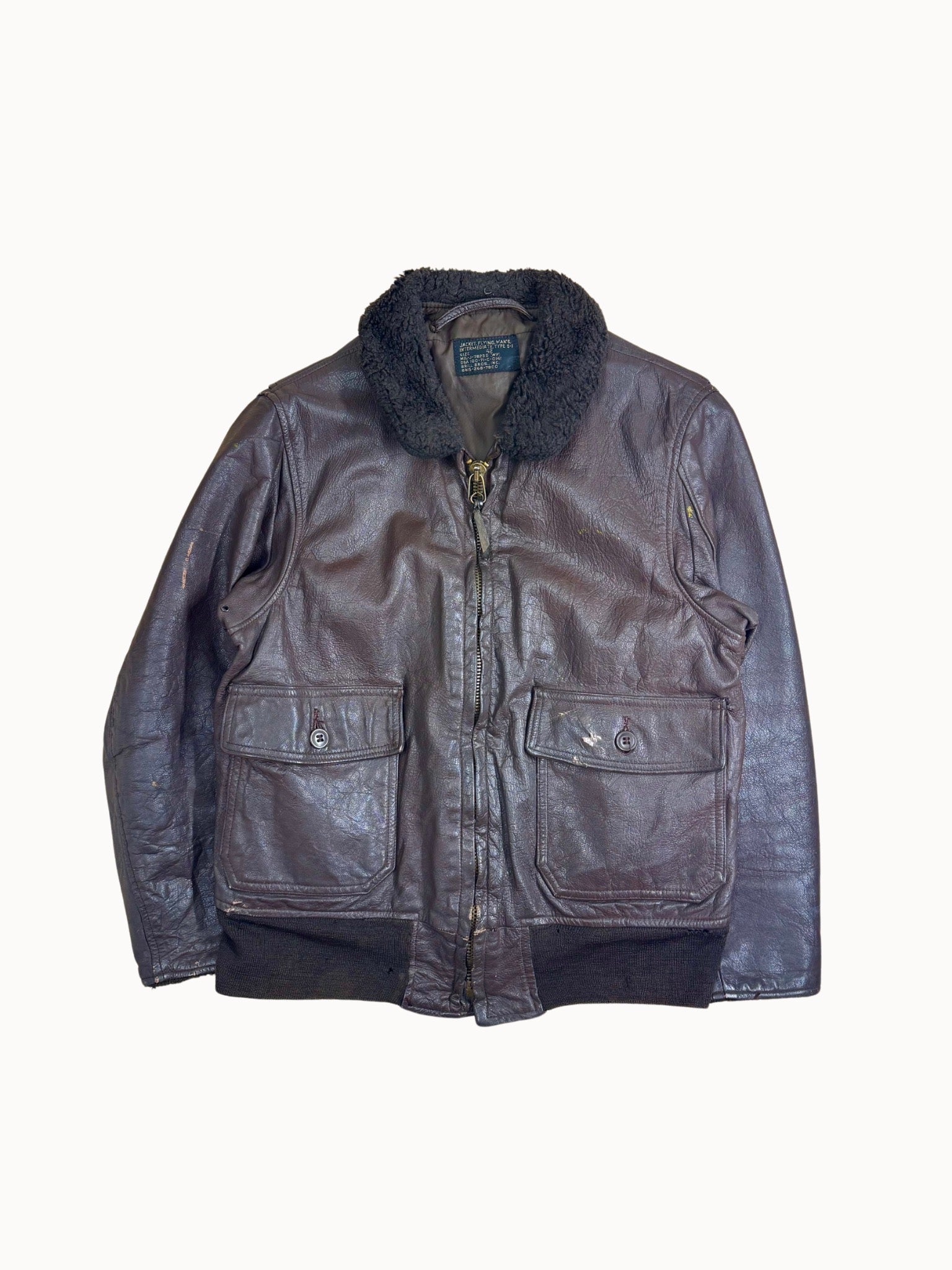 U.S. Navy G - 1 Flight Jacket – 1960s (S/M) - Shinka