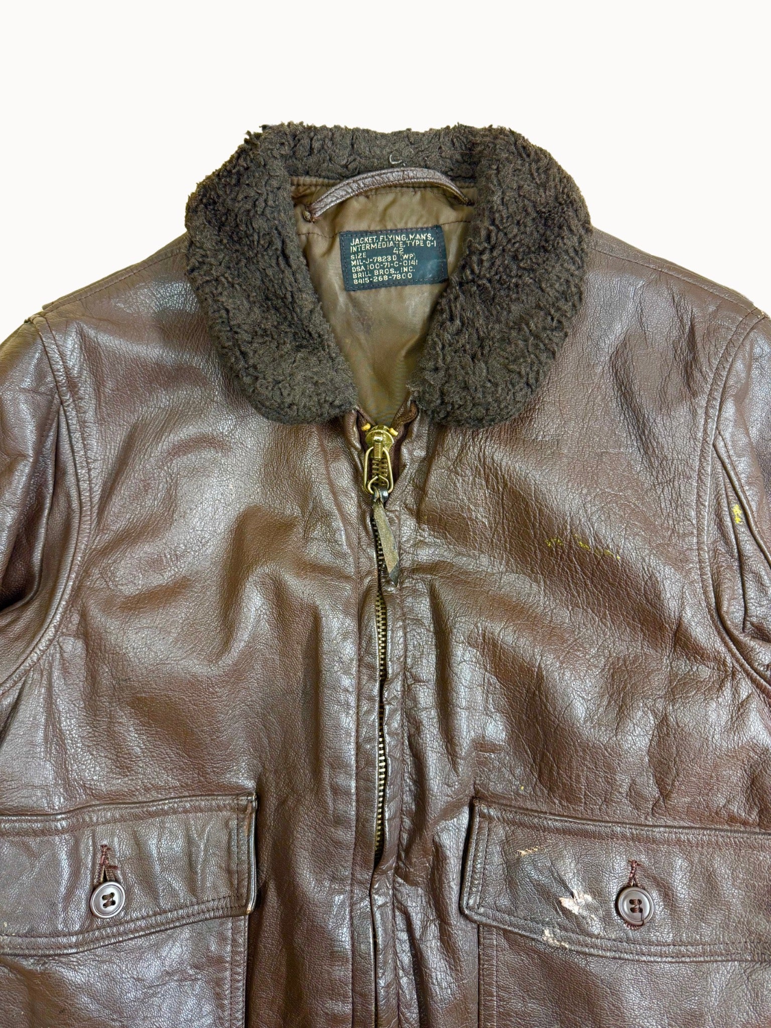 U.S. Navy G - 1 Flight Jacket – 1960s (S/M) - Shinka