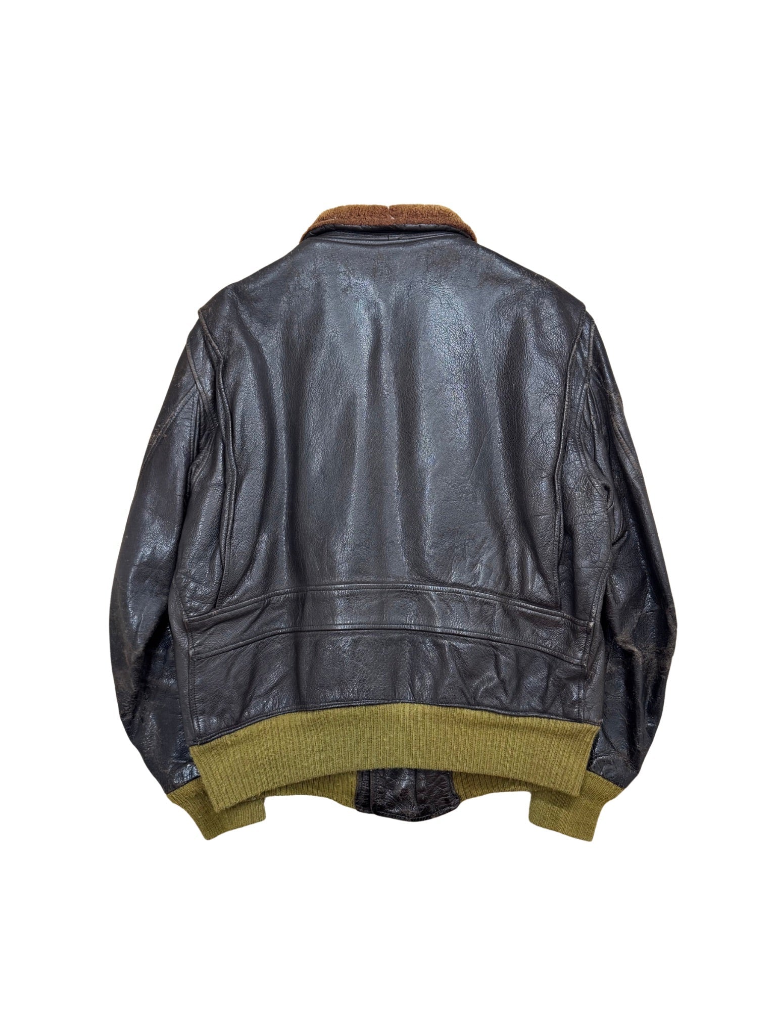U.S. Navy G - 1 Leather Flight Jacket (L) - Shinka