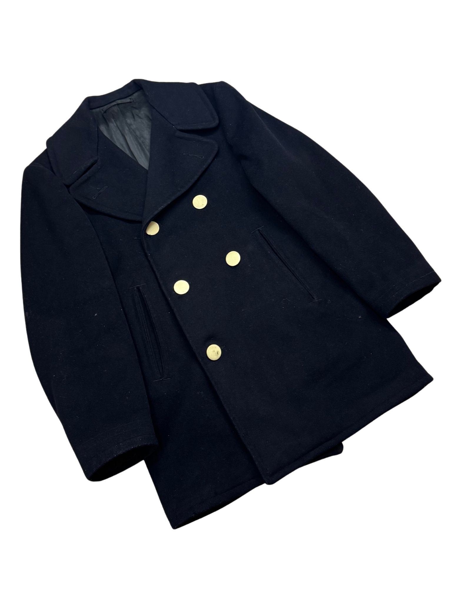 U.S. Navy Peacoat – 1967, Wool Kersey, Original Issue (S) - Shinka