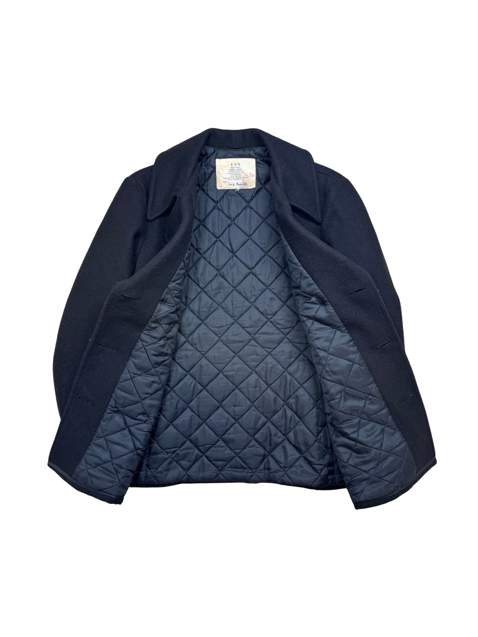 U.S. Navy Peacoat – Issued, Quilted Lining (M) - Shinka