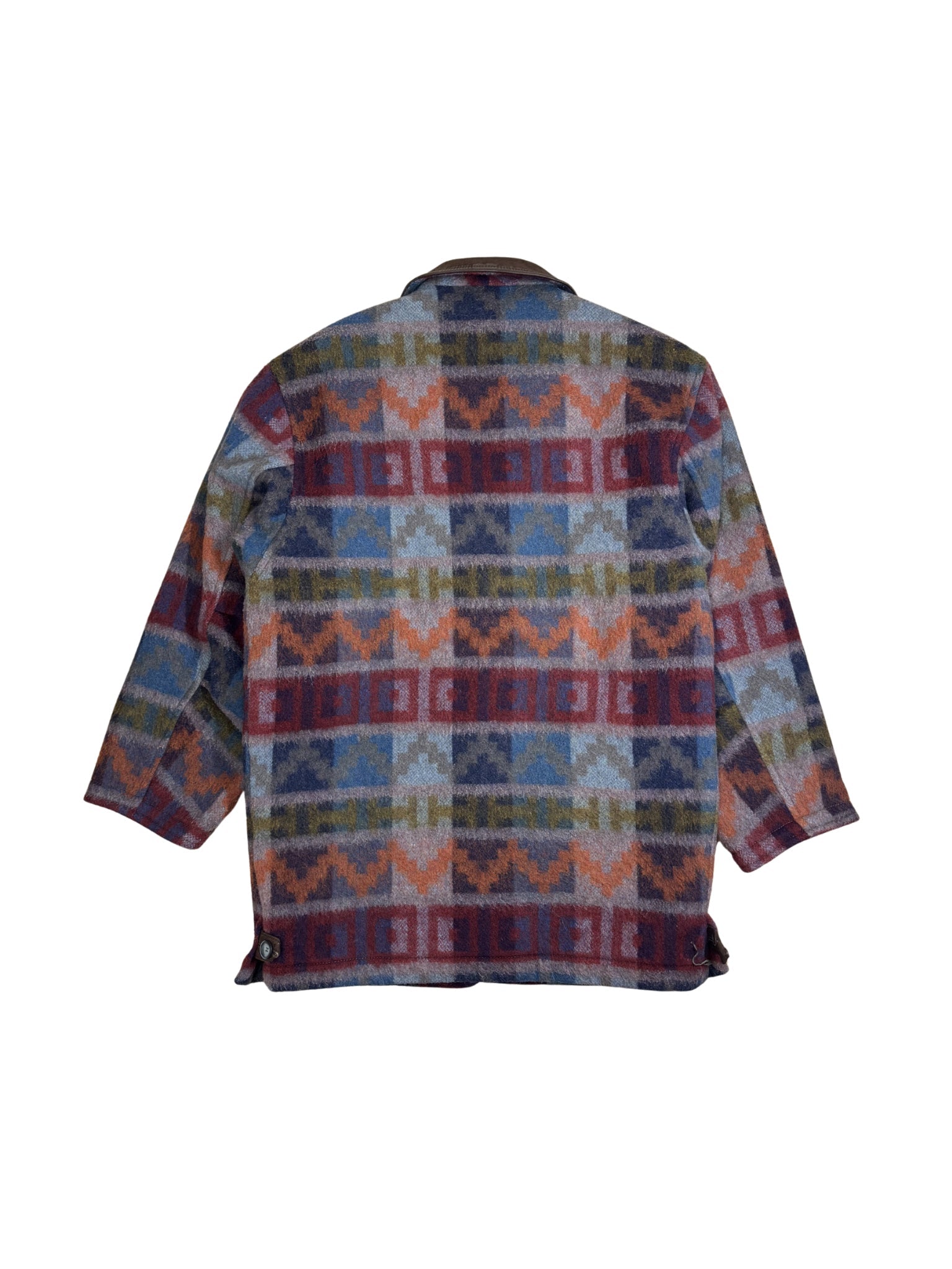 Vintage Aztec Wool Jacket – 90s (L) - Shinka