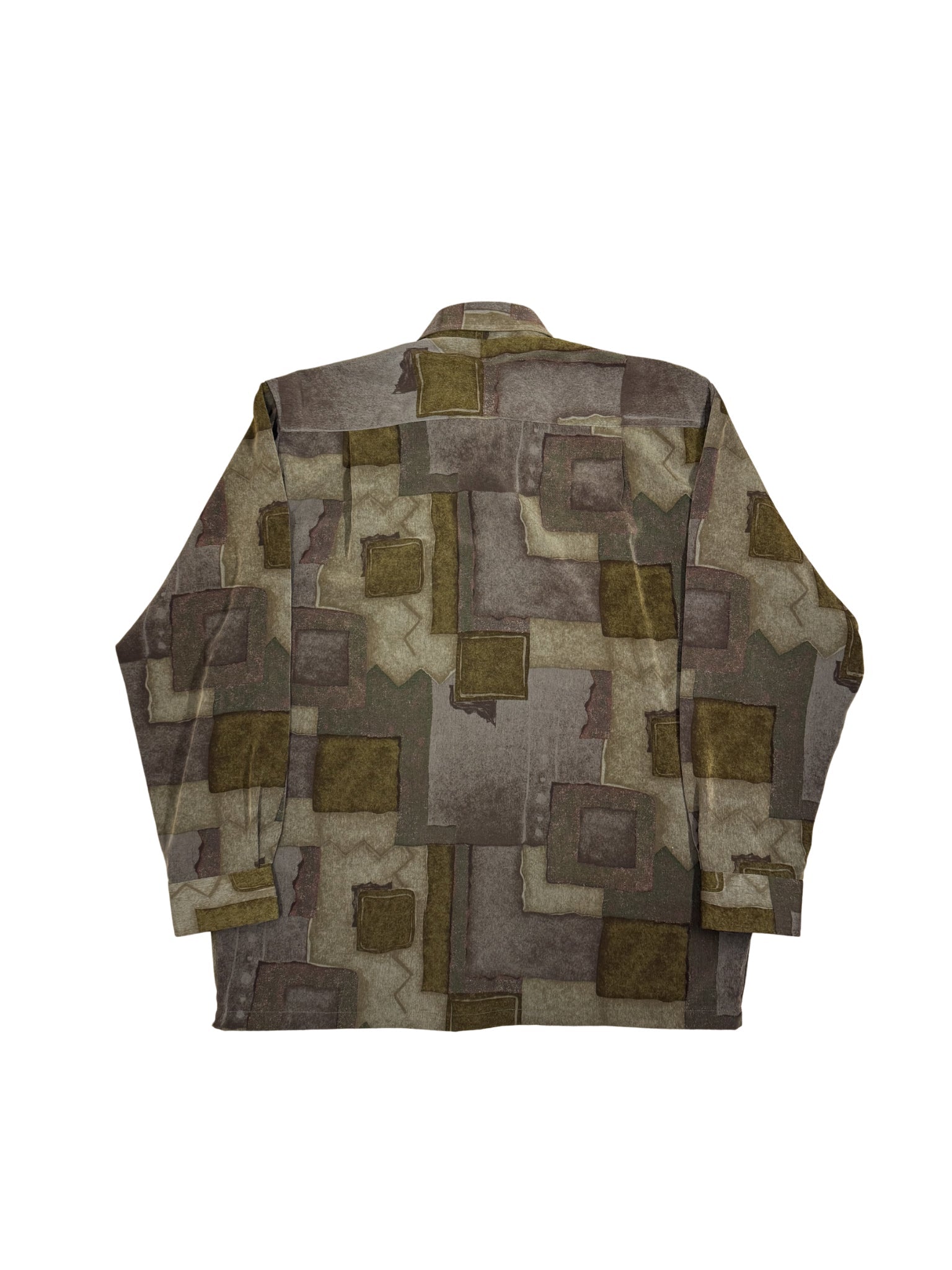 Vintage B.C. Round Japanese Pattern Shirt – (M) - Shinka