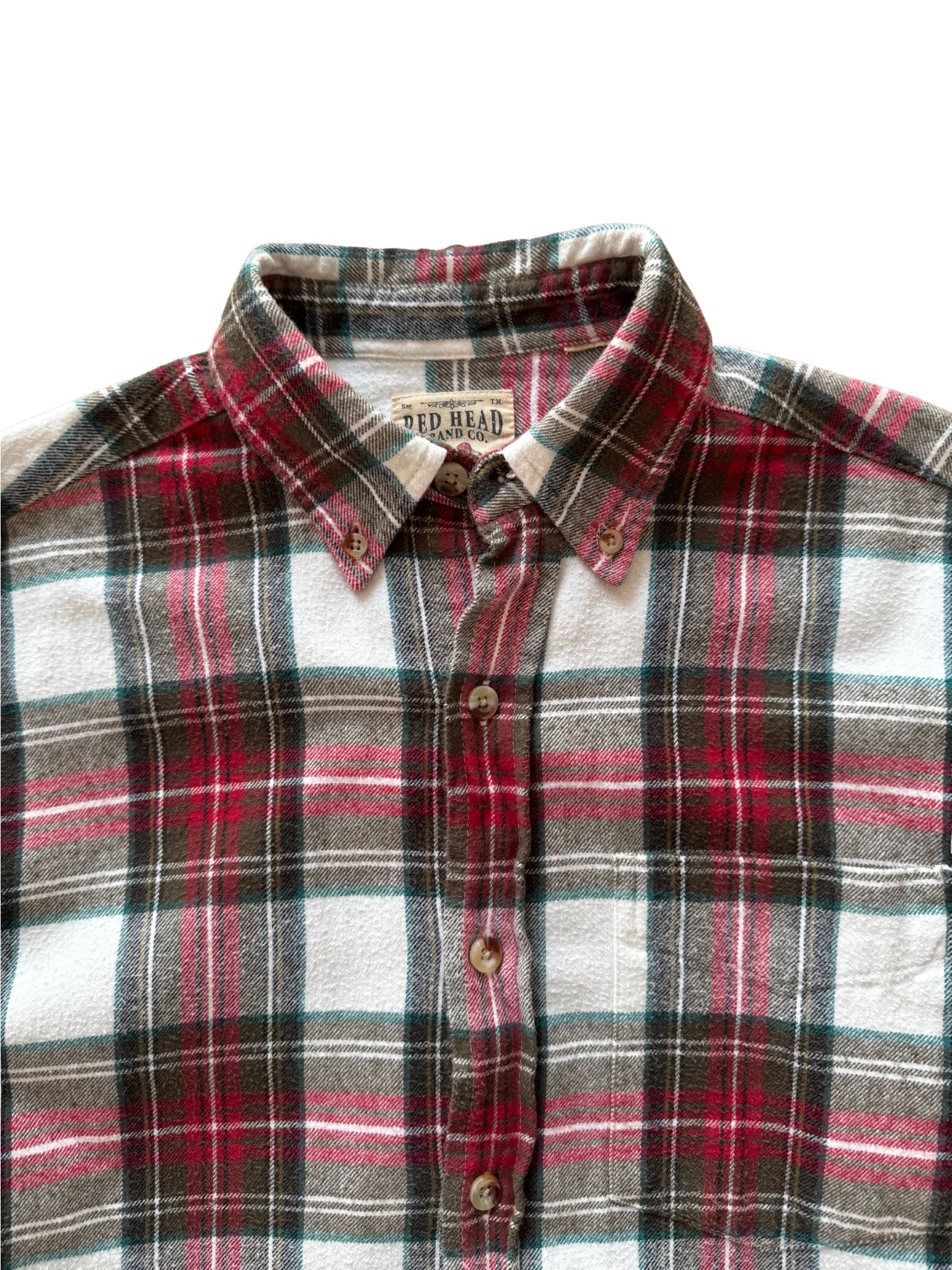 Vintage Flannel Shirt – Red Head (L) - Shinka
