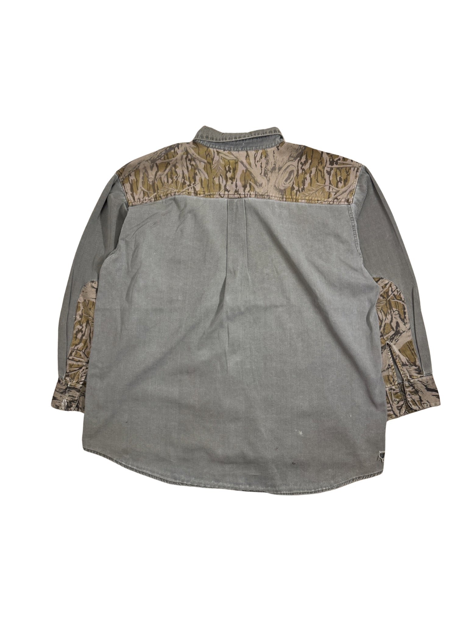 Vintage Hunting Panel Shirt – 90s Outdoor (XL) - Shinka