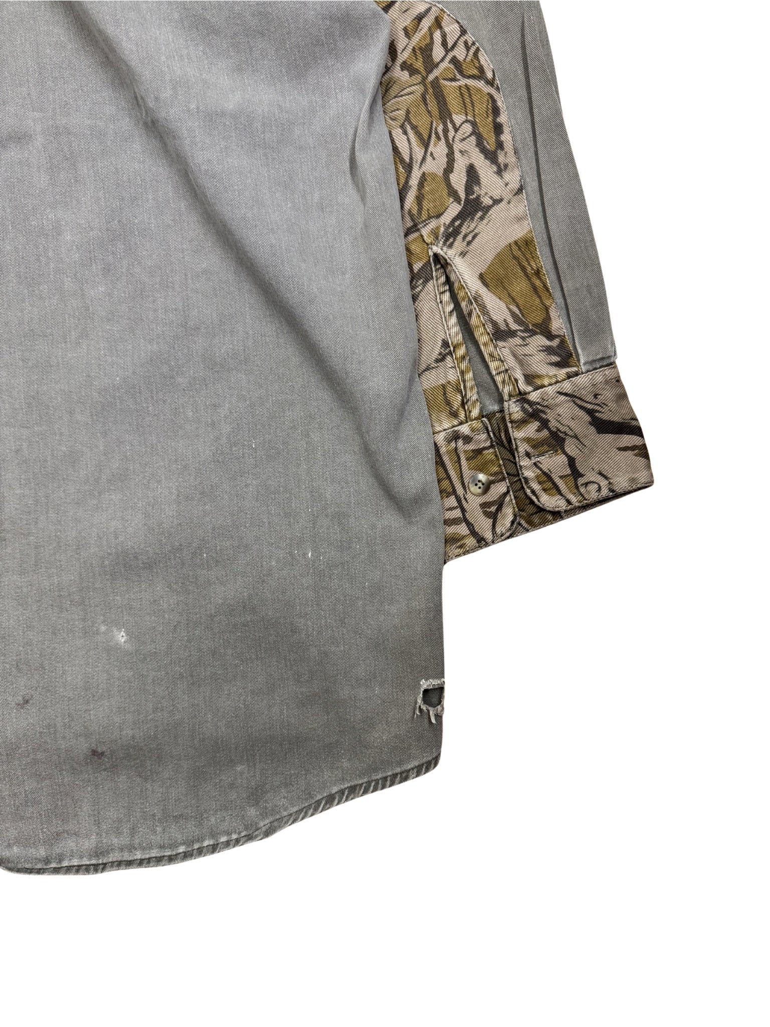 Vintage Hunting Panel Shirt – 90s Outdoor (XL) - Shinka