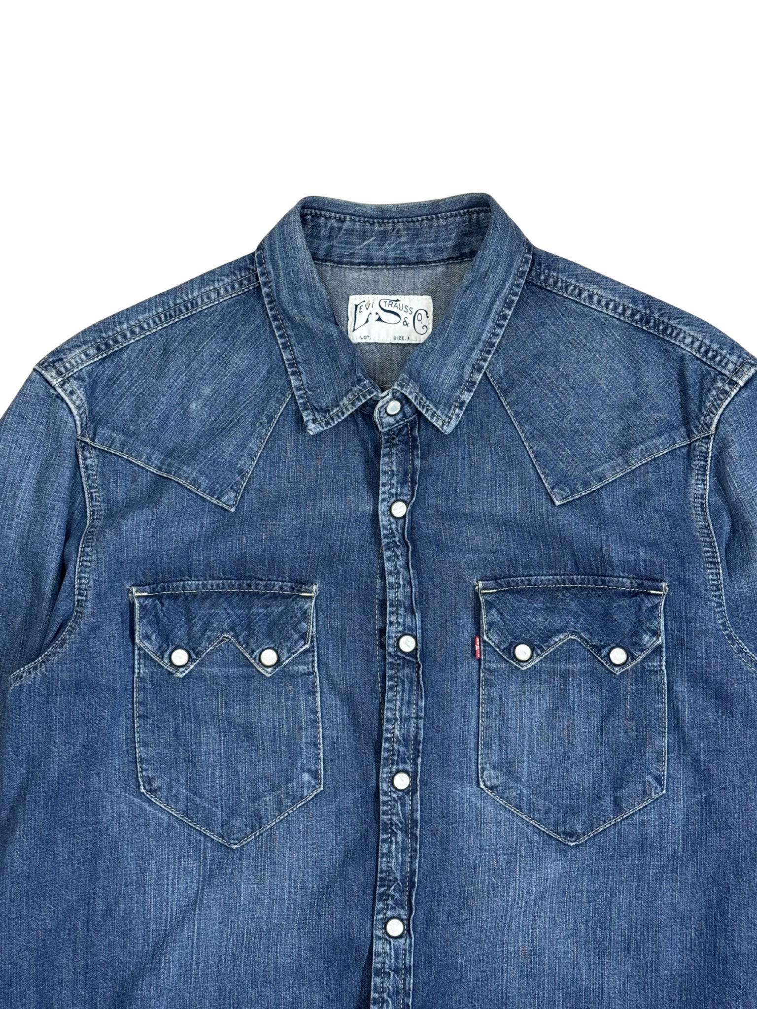 Vintage Levi’s Denim Western Shirt (L) - Shinka