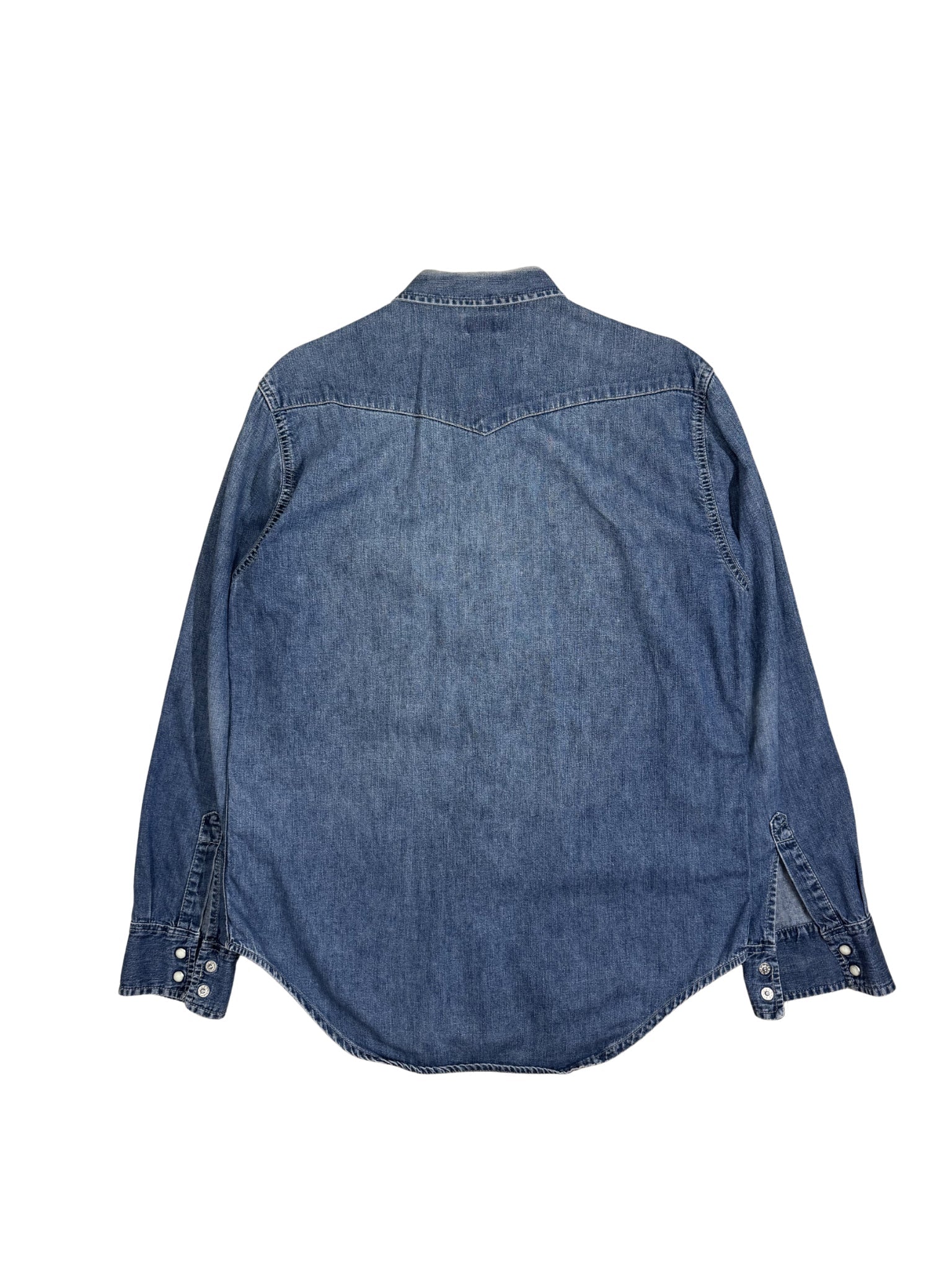 Vintage Levi’s Denim Western Shirt – Red Tab (M) - Shinka
