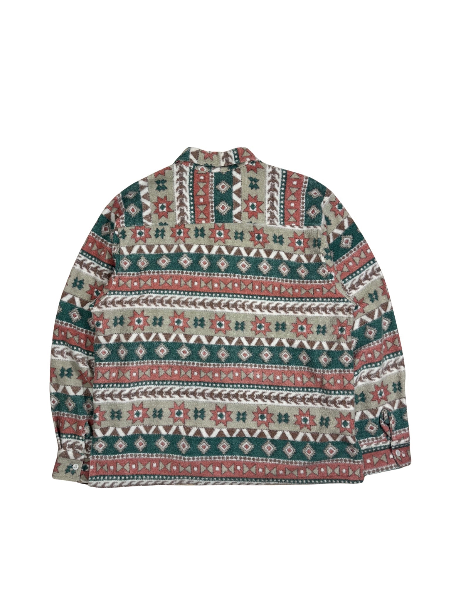 Vintage Overshirt — Lodge Pattern (L/XL) - Shinka