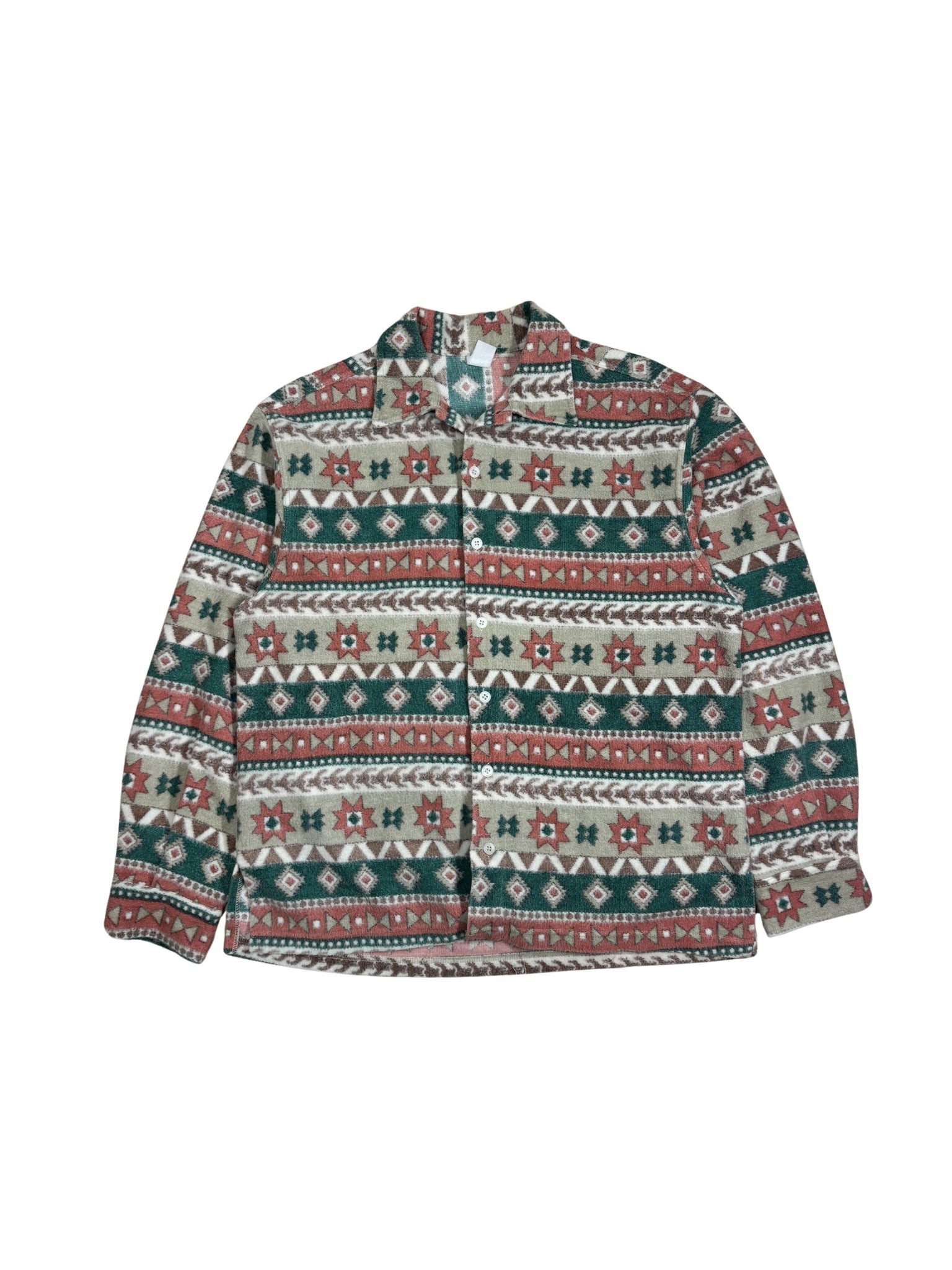 Vintage Overshirt — Lodge Pattern (L/XL) - Shinka