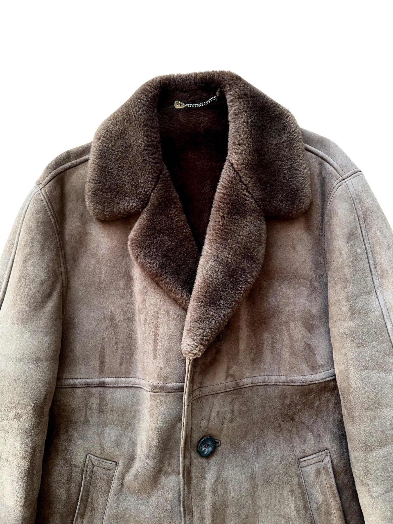 Vintage Shearling Coat – (XL) - Shinka