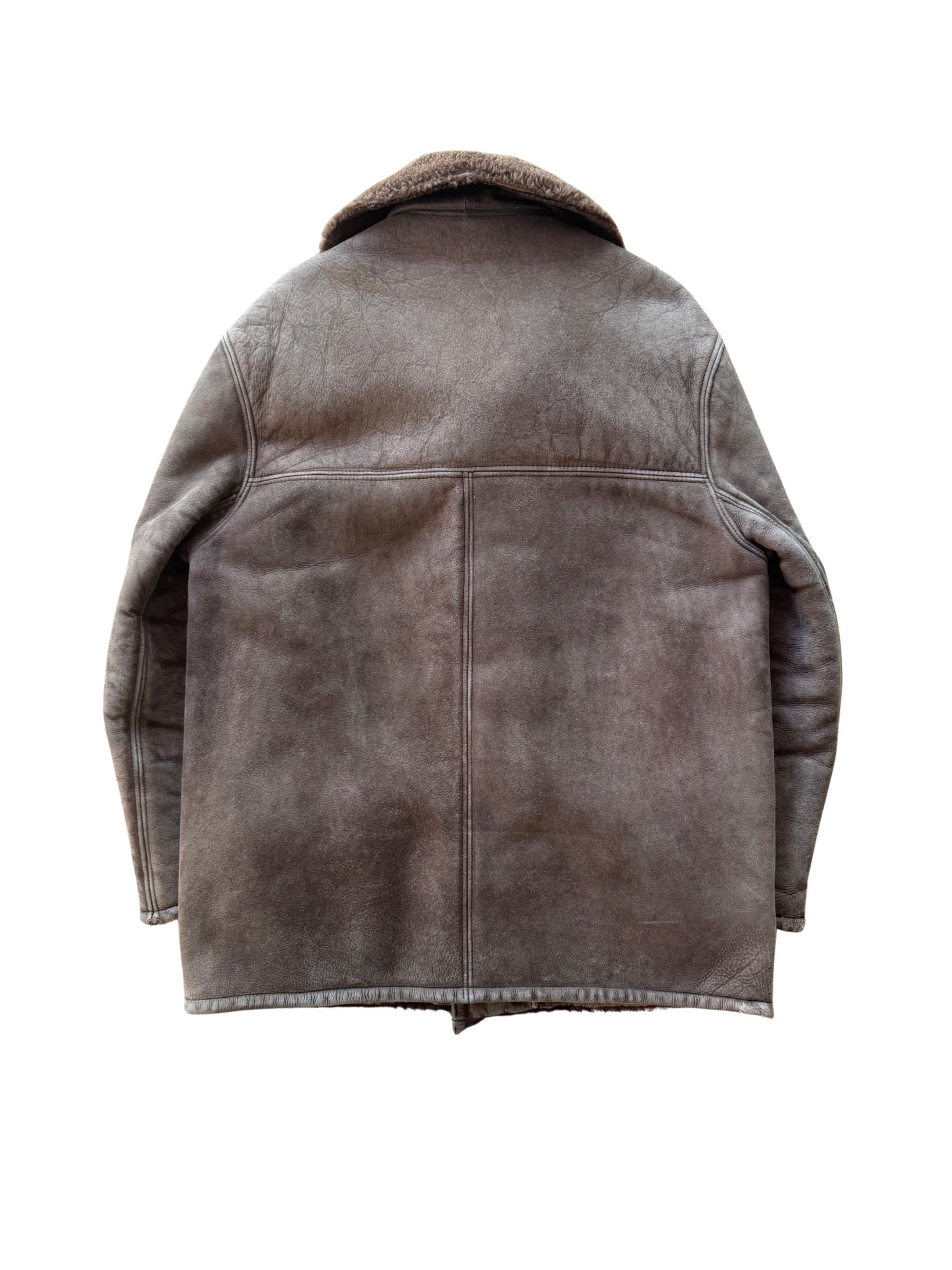 Vintage Shearling Duffle Coat – (L - XL) - Shinka