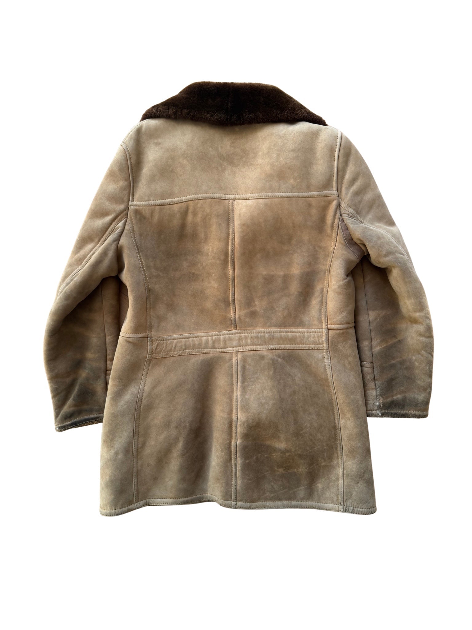 Vintage Shearling Half Coat – (M) - Shinka