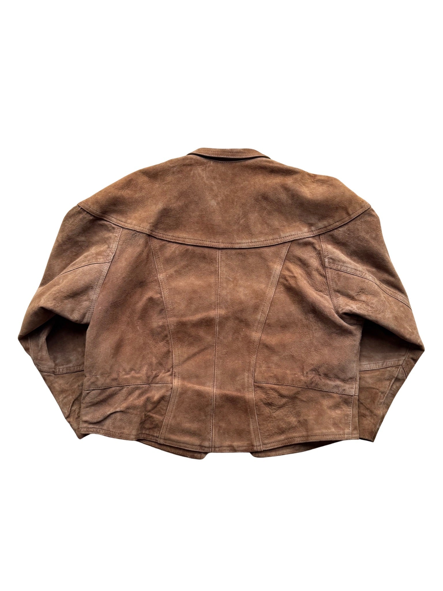 Vintage Suede Zip Jacket - 1980s (M/L) - Shinka