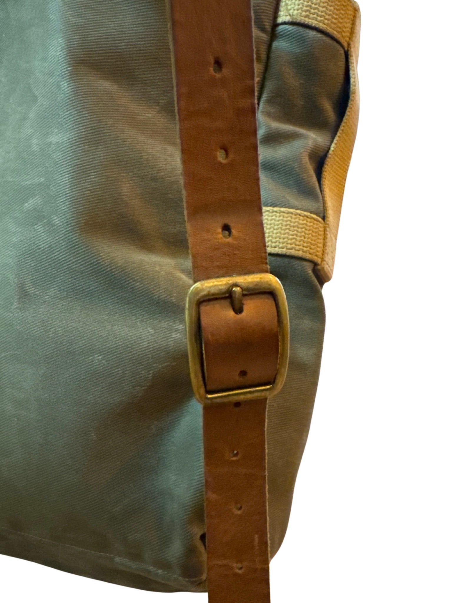 Vintage Waxed Canvas Rucksack - Shinka