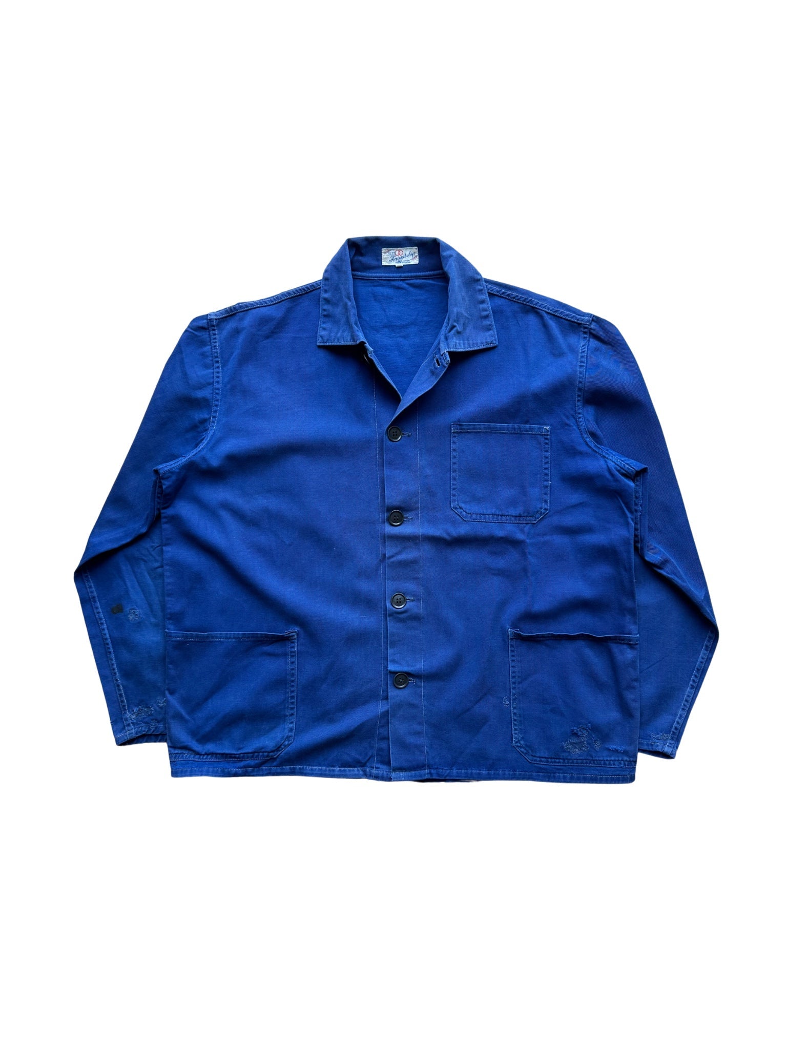 Vintage Workwear Jacket – Cobalt Blue (L) - Shinka
