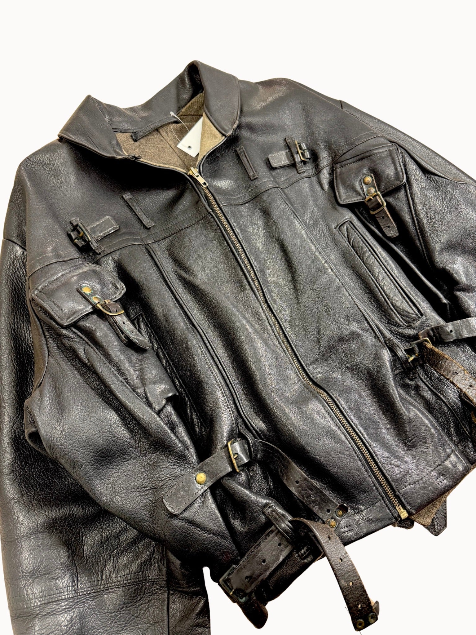 Vtg 1940‘s Leather Jacket (M/L) - Shinka