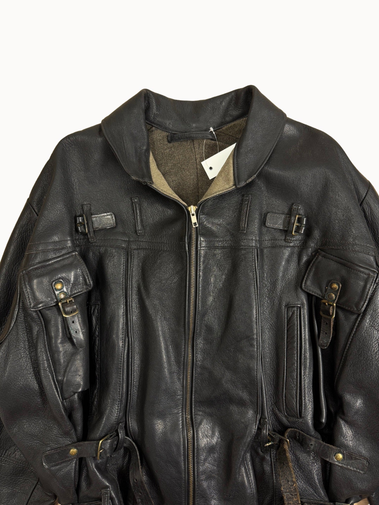Vtg 1940‘s Leather Jacket (M/L) - Shinka