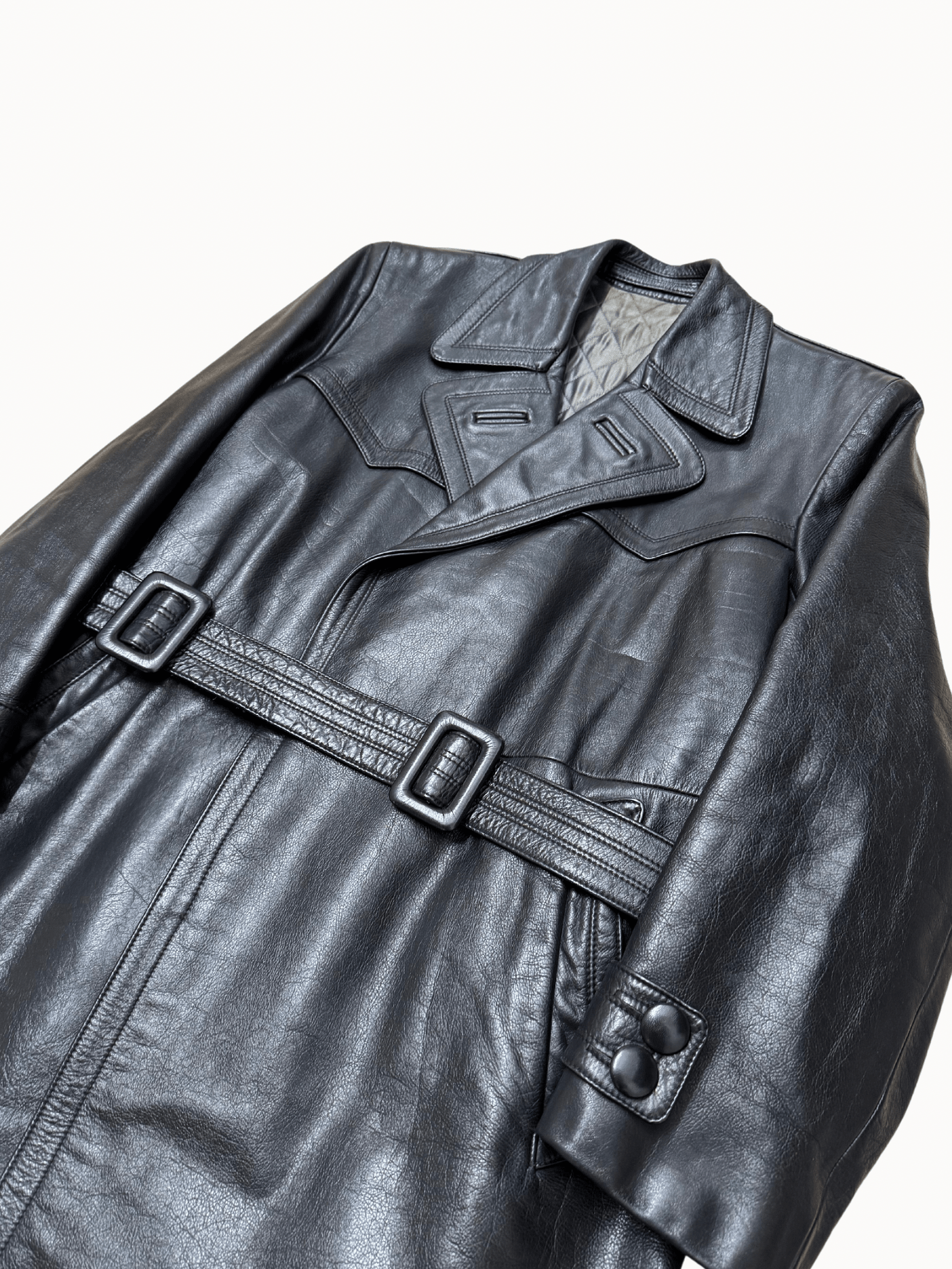 Vtg 1940‘s WW2 Leather Coat (M/L) - Shinka