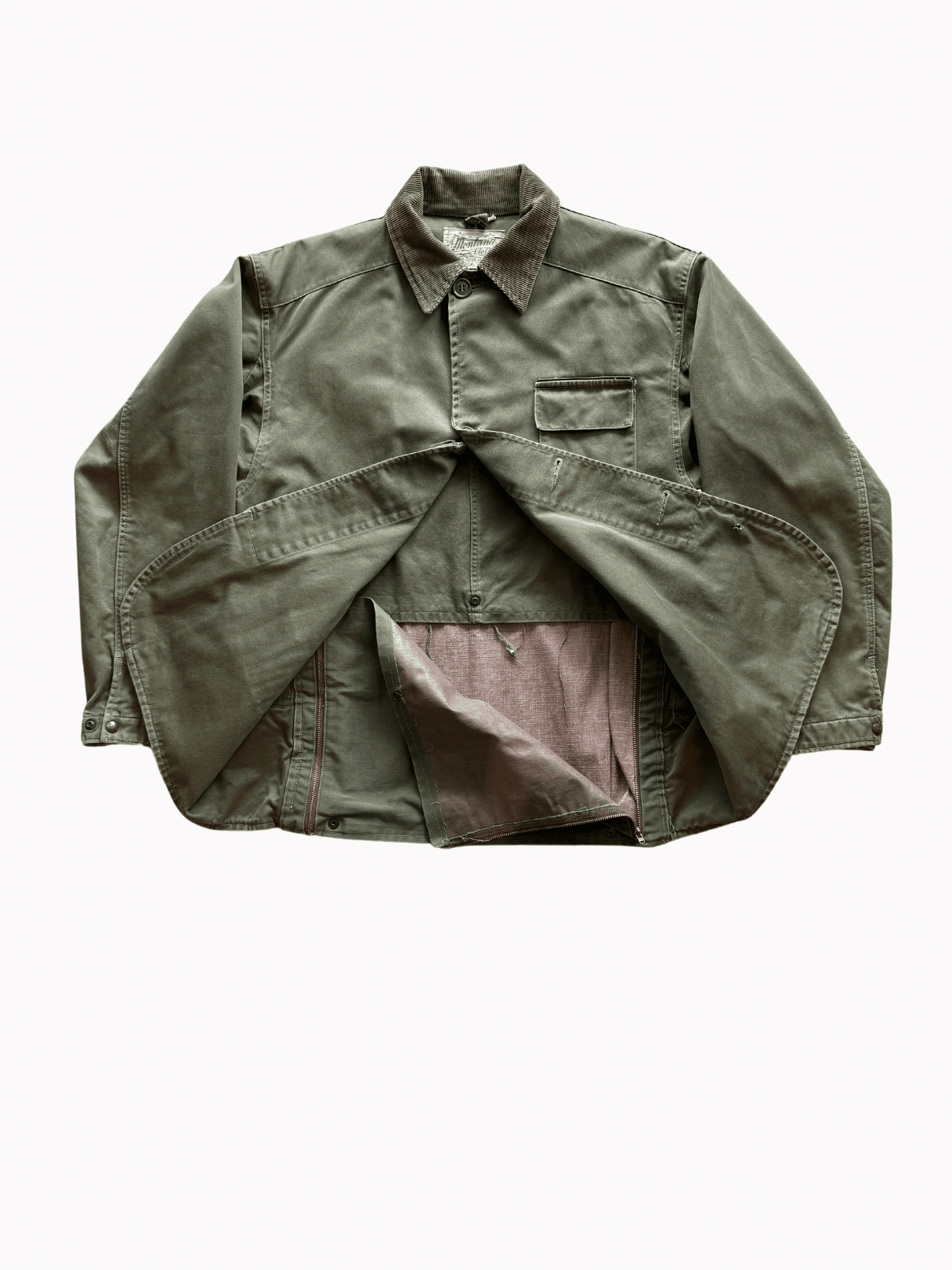Vtg 1950s Duxbak Montana Cloth Hunting Jacket - Shinka