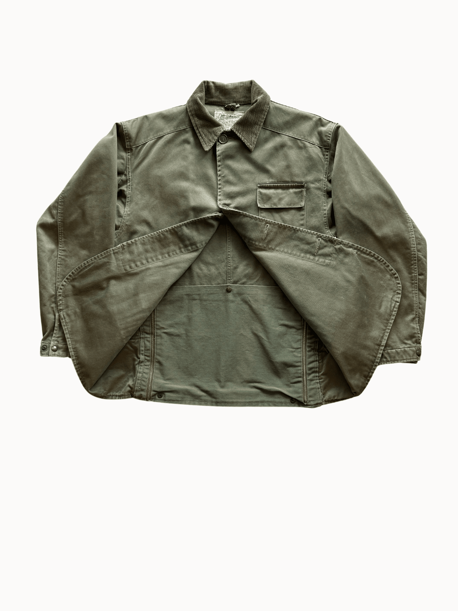 Vtg 1950s Duxbak Montana Cloth Hunting Jacket - Shinka