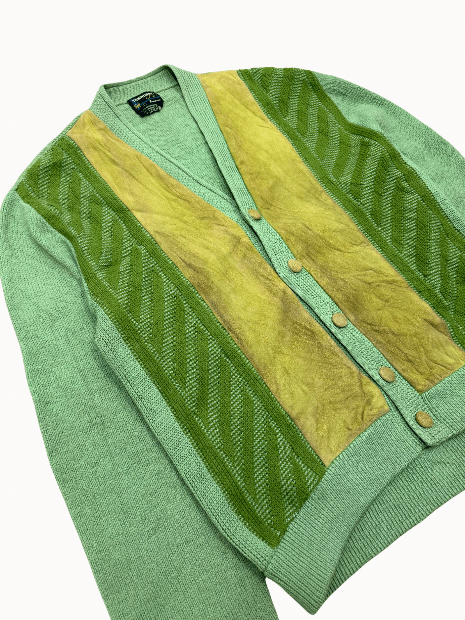 Vtg 1950s Towncraft Cardigan (L) - Shinka