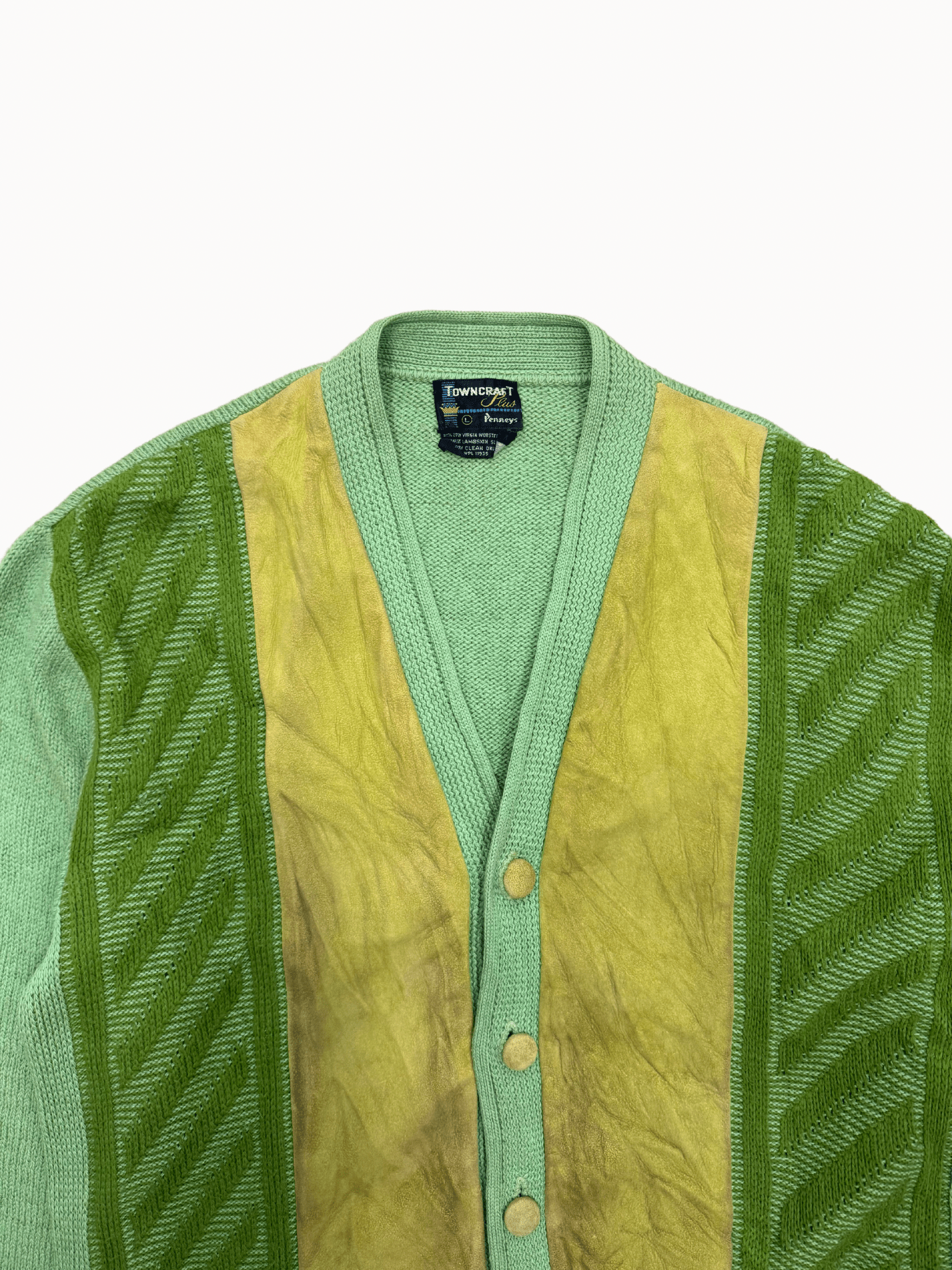 Vtg 1950s Towncraft Cardigan (L) - Shinka