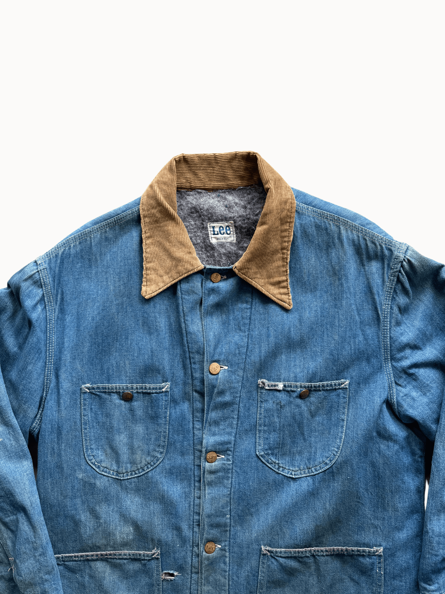 Vtg 1960s Lee Chore Denim Jacket (L) - Shinka