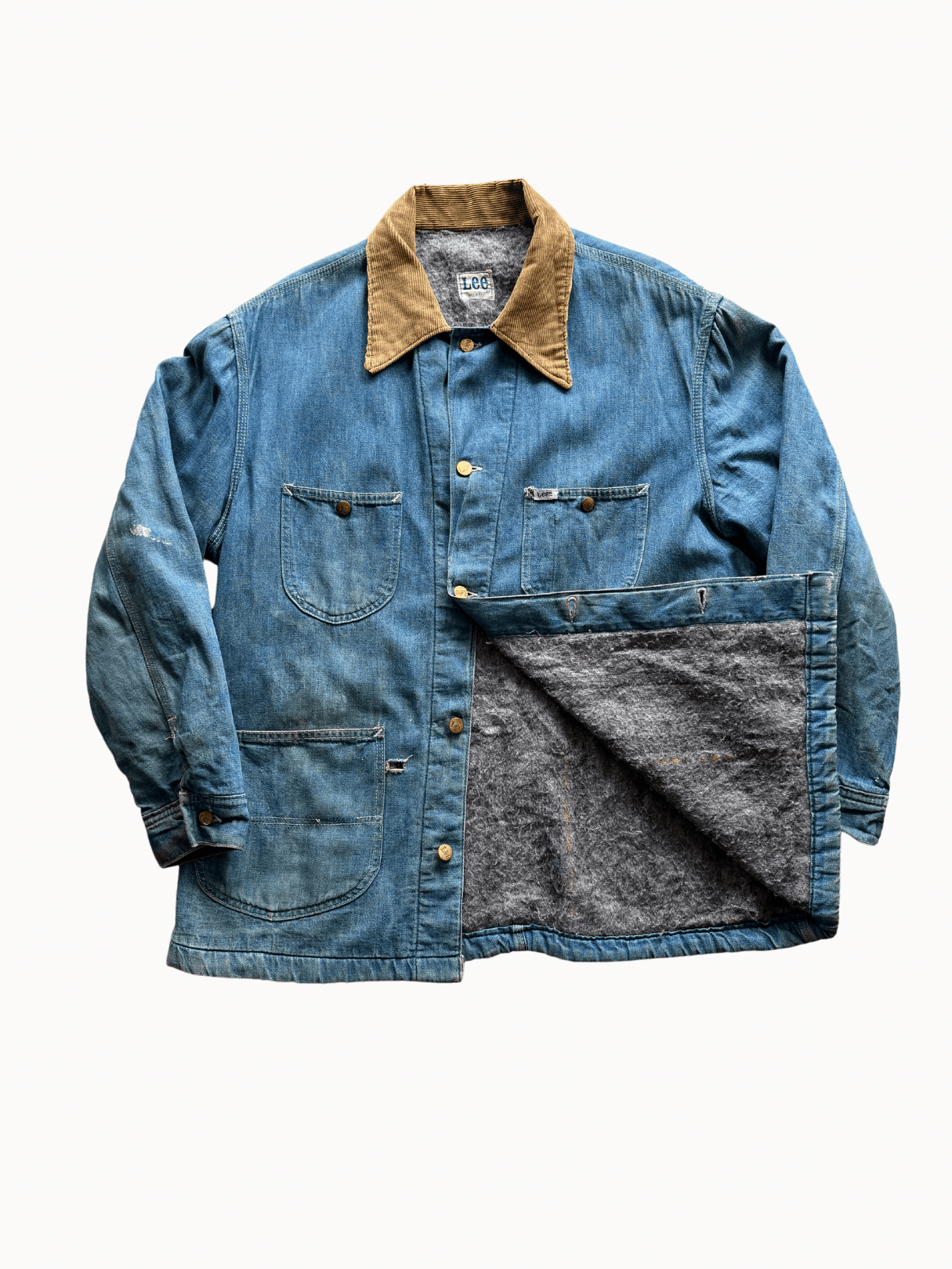 Vtg 1960s Lee Chore Denim Jacket (L) - Shinka