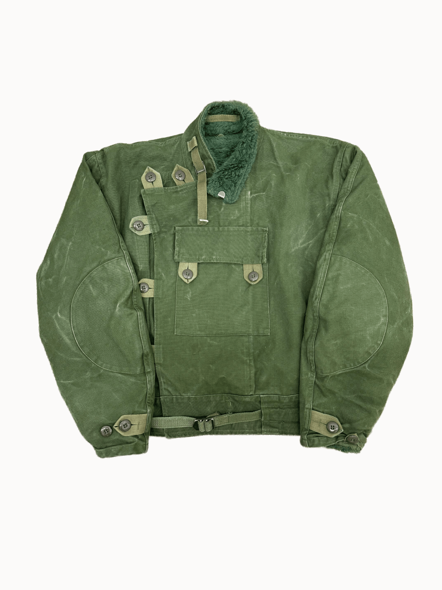 Vtg 1961 Swedish Army Motorcycle Jacket (M/L) - Shinka