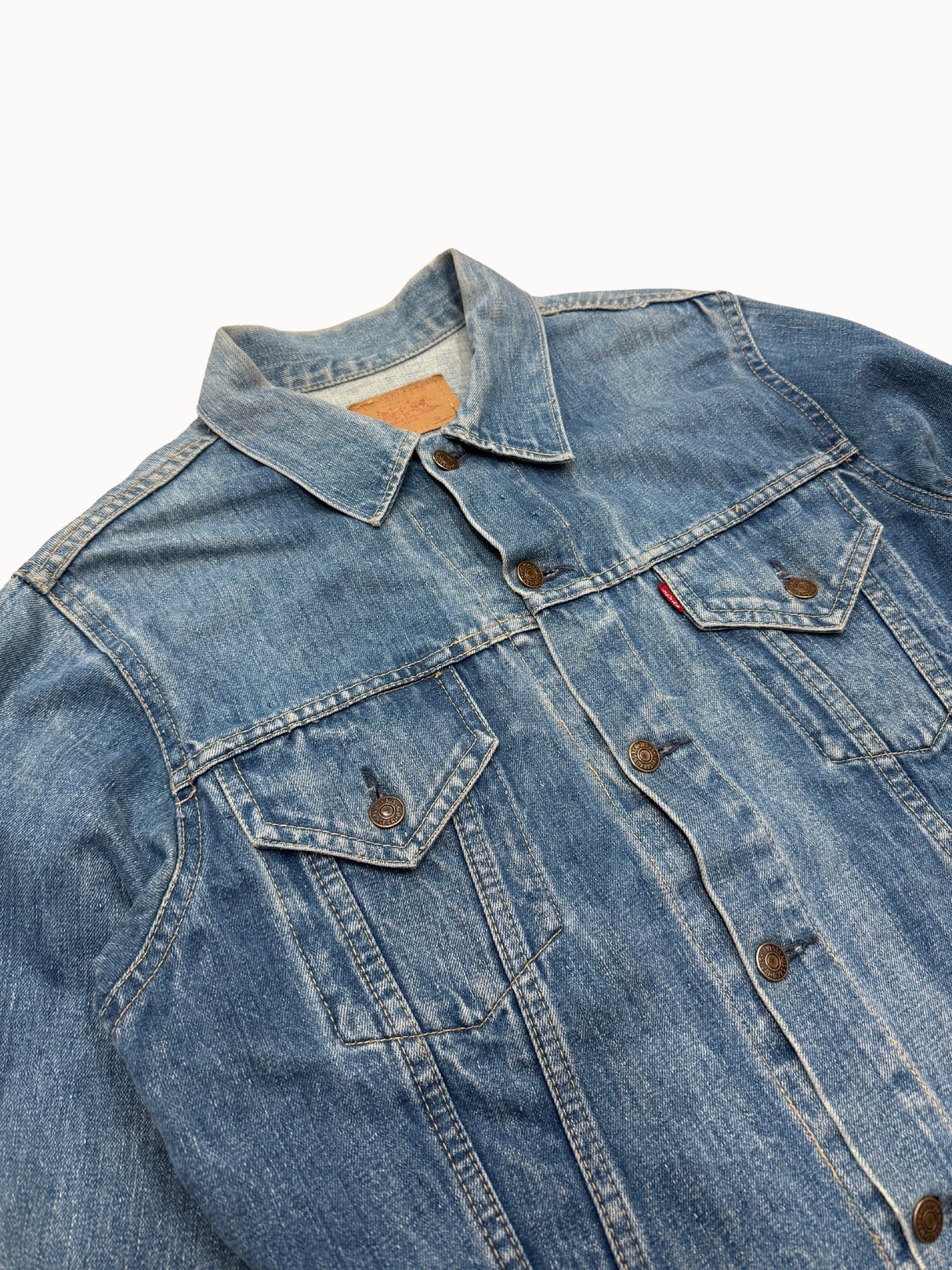 Vtg 1969s Levi's Big E Trucker Denim Jacket (L) - Shinka