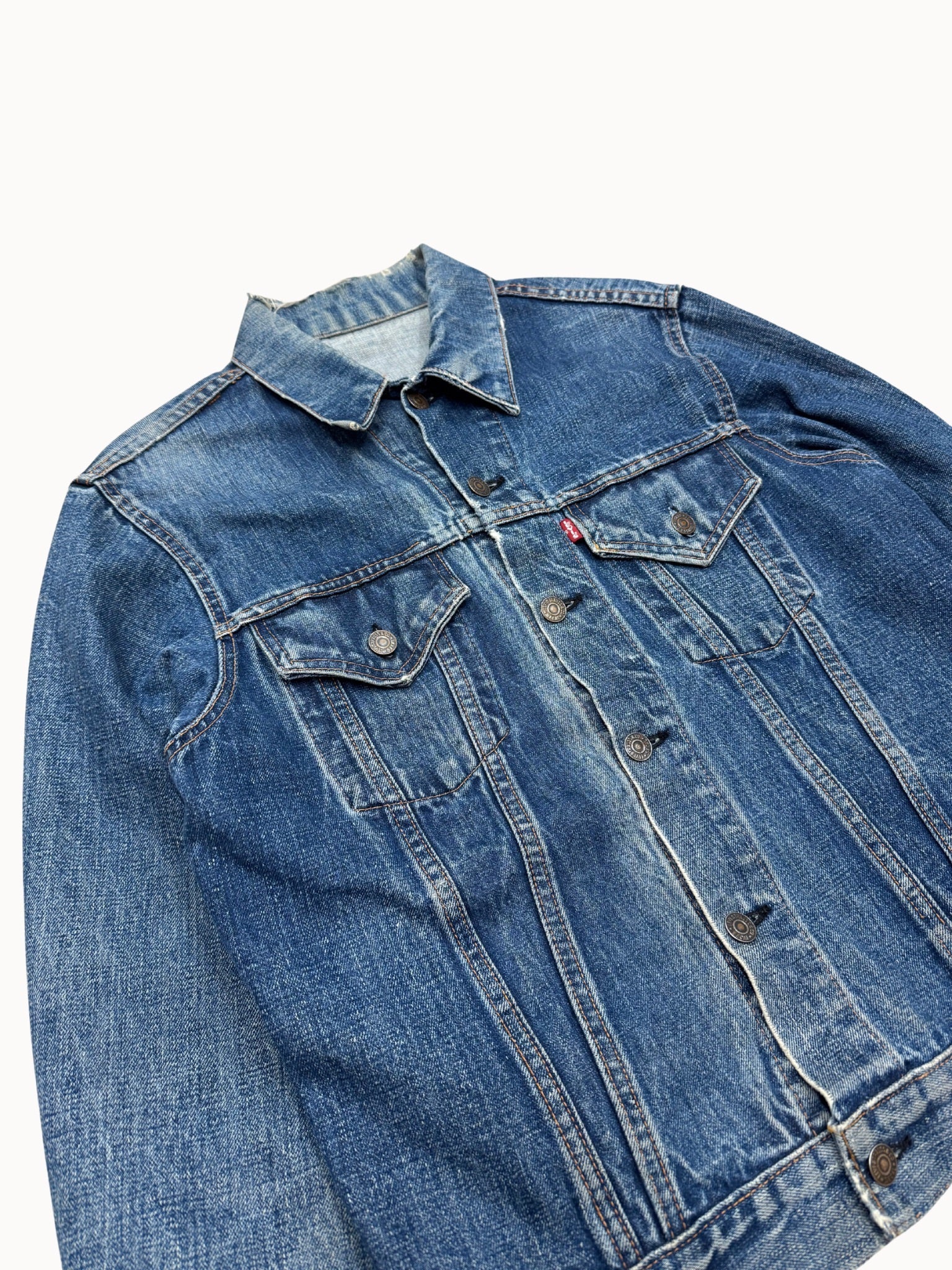 Vtg 1969s Levi's Big E Trucker Denim Jacket (L) - Shinka